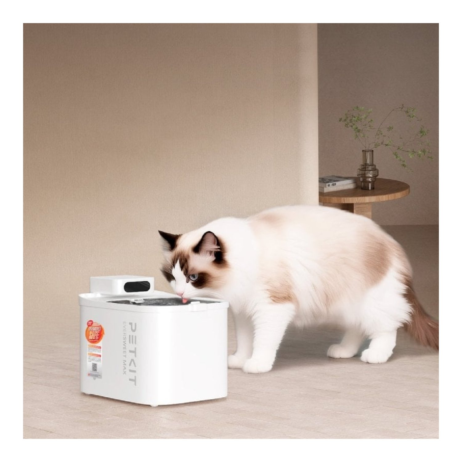 Fuente Inteligente para Mascotas PetKit EverSweet Max 2 UVC/ 3L/ Control desde APP