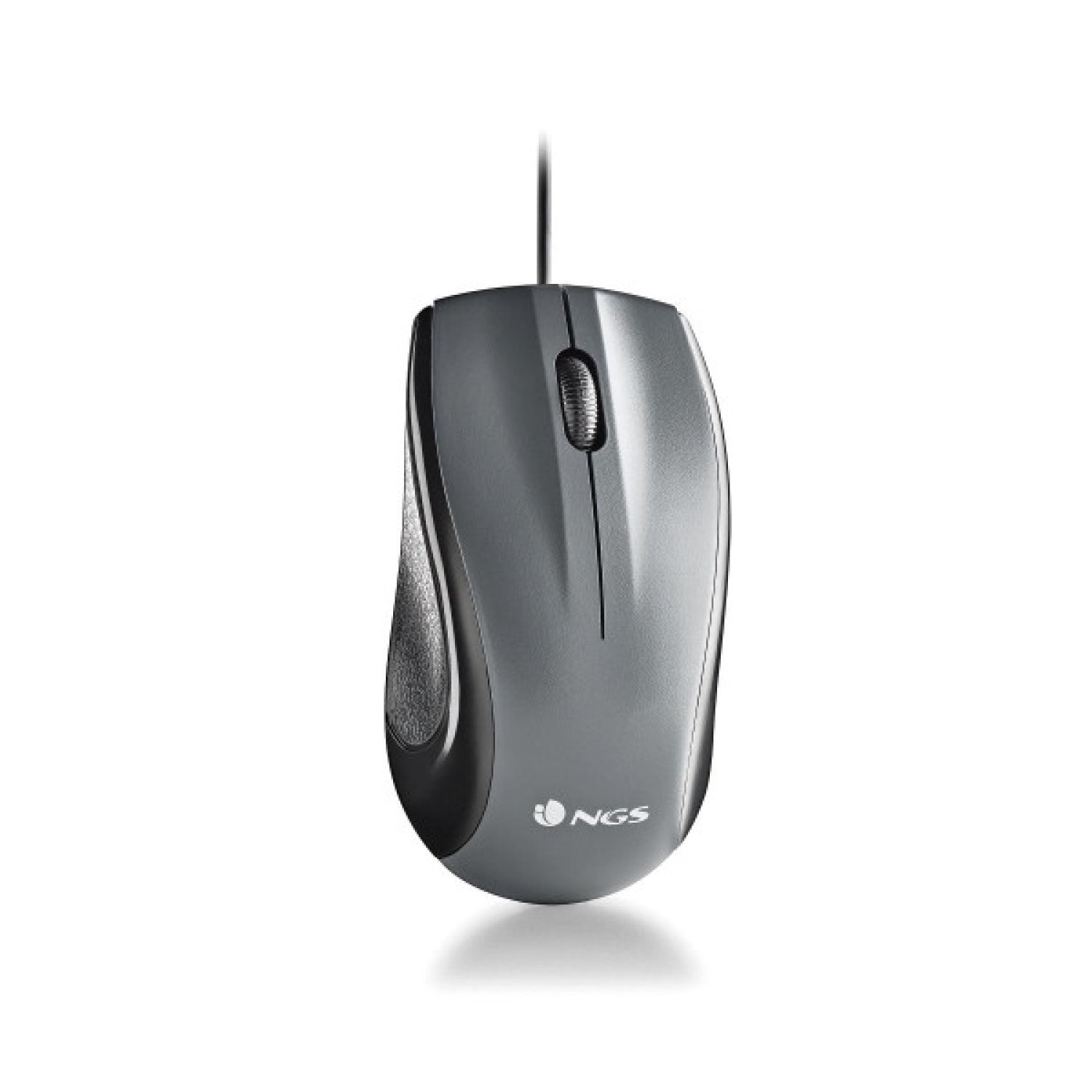 NGS MUSK ratón Universal Ambidextro USB tipo A Laser 1200 DPI