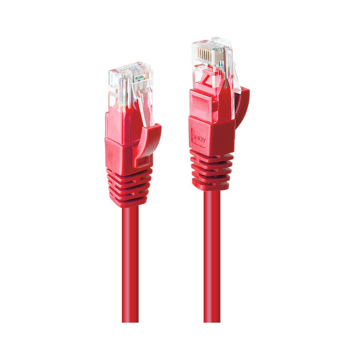 Lindy 48037 cable de red Rojo 10 m Cat6 U/UTP (UTP)