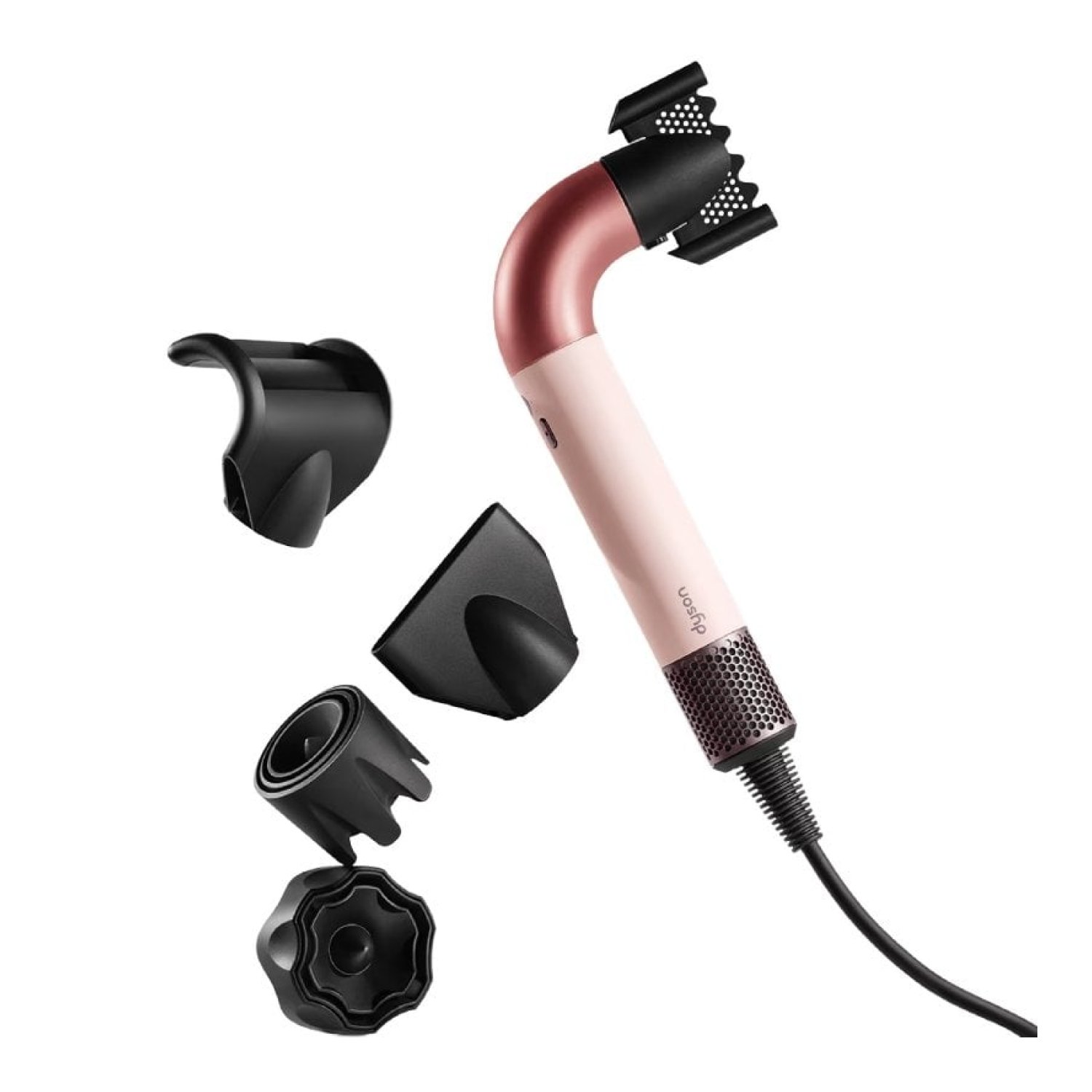 Secador Dyson Supersonic r Rizado+Muy rizado Ceramic pink/Rose gold