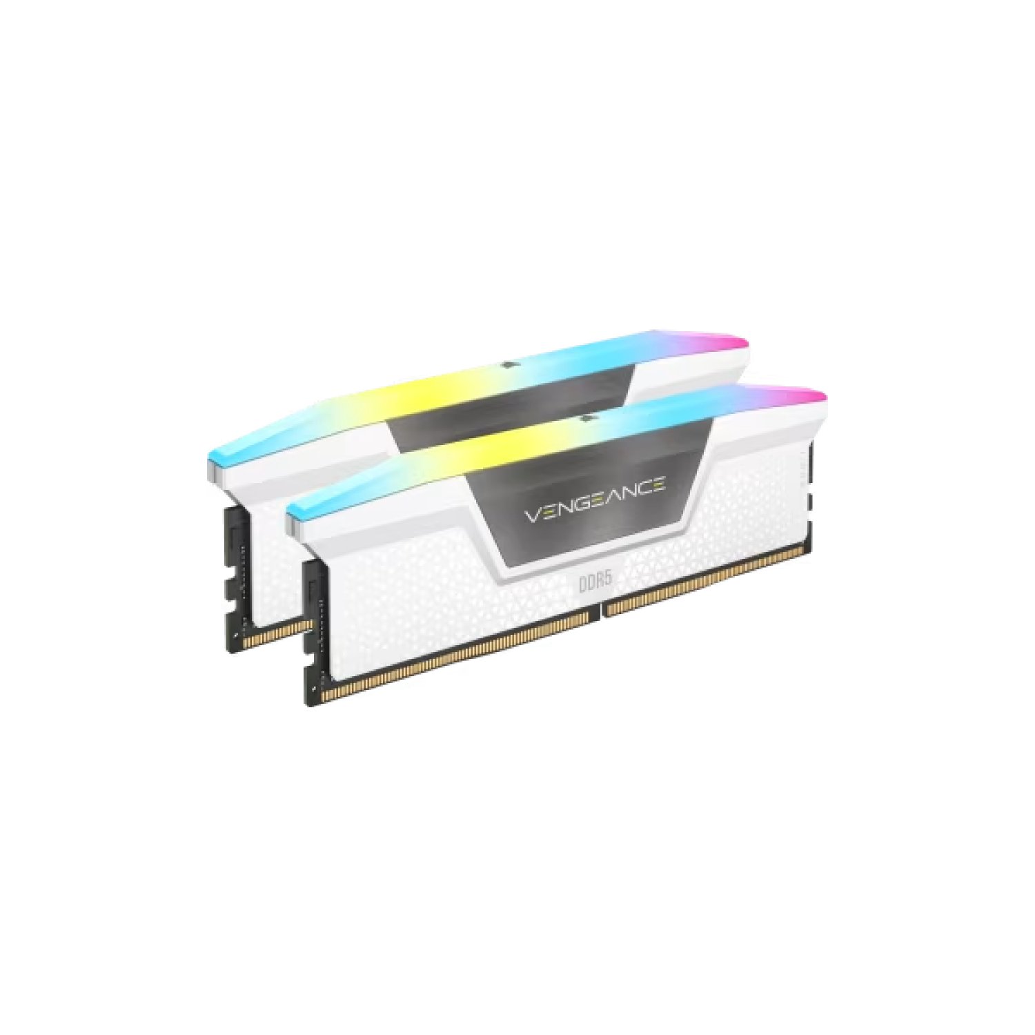 MEMORIA CORSAIR DDR5 32GB 2X16GB PC6000 VENGEANCE RGB BLANCA CMH32GX5M2D6000Z38W