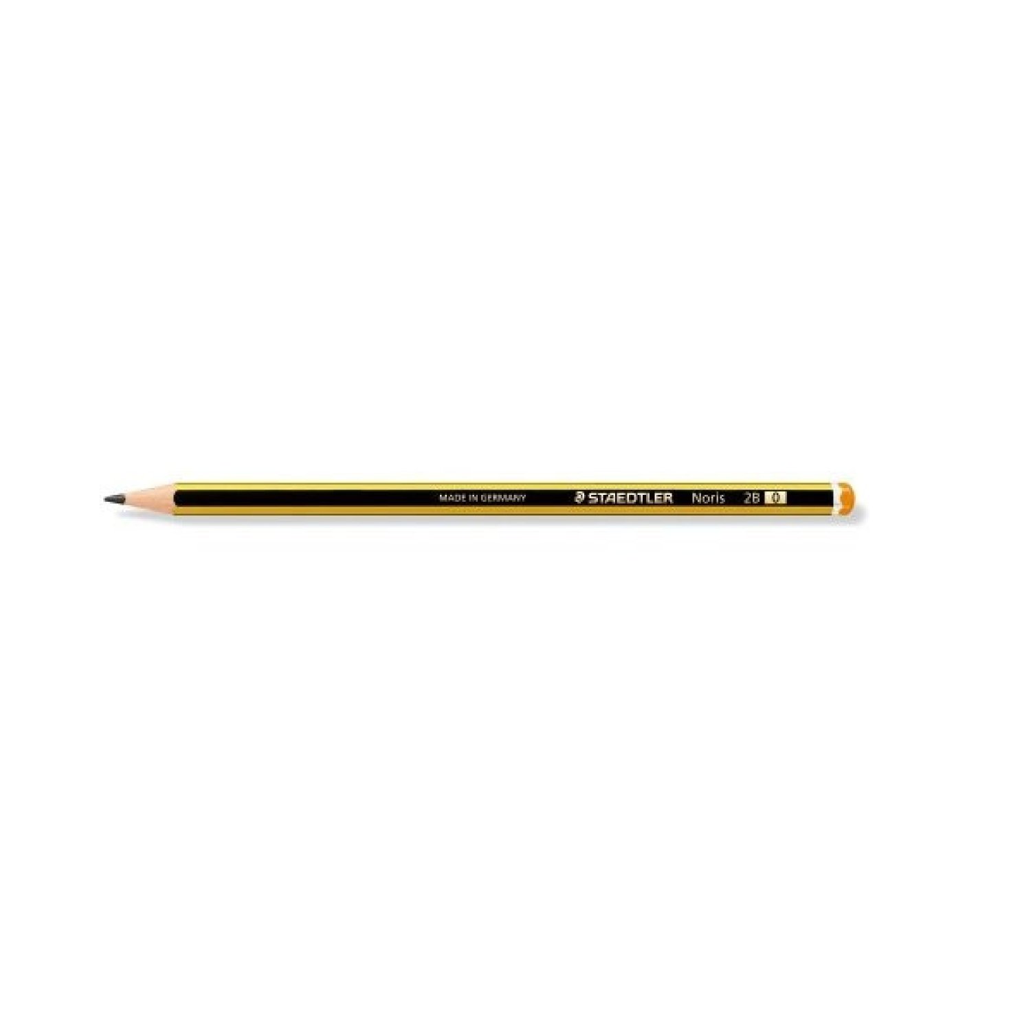 LAPIZ HEXAGONAL NORIS GRADUACION 2B SIN GOMA STAEDTLER 120-0