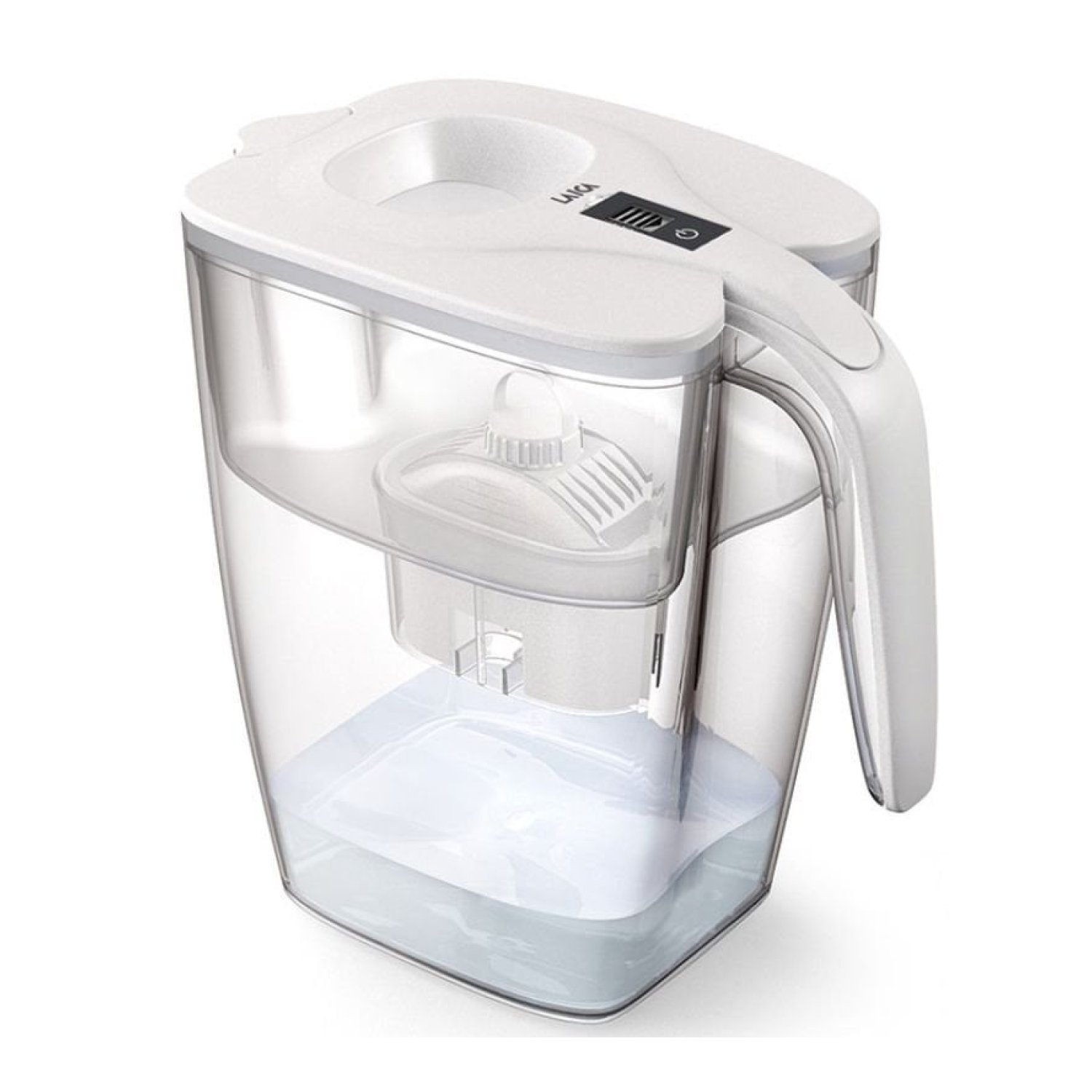 Pack Jarra Filtrante Laica Big Milano/ 3.7L/ Blanca/ Jarra + 1 Filtro BI-FLUX