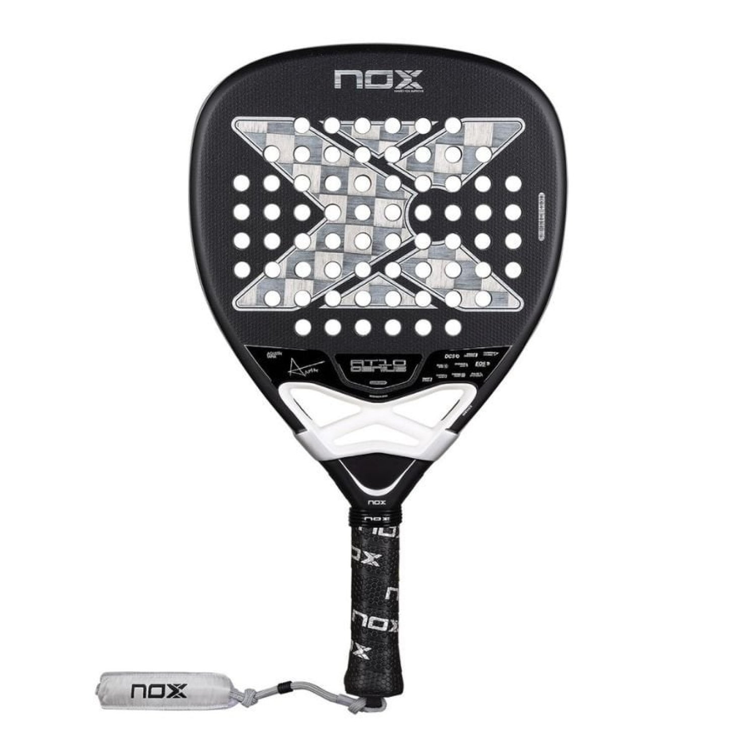 Pala de Pádel NoxSport AT10 Luxury Genius Attack 18K Alum 2026 (Agustín Tapia)