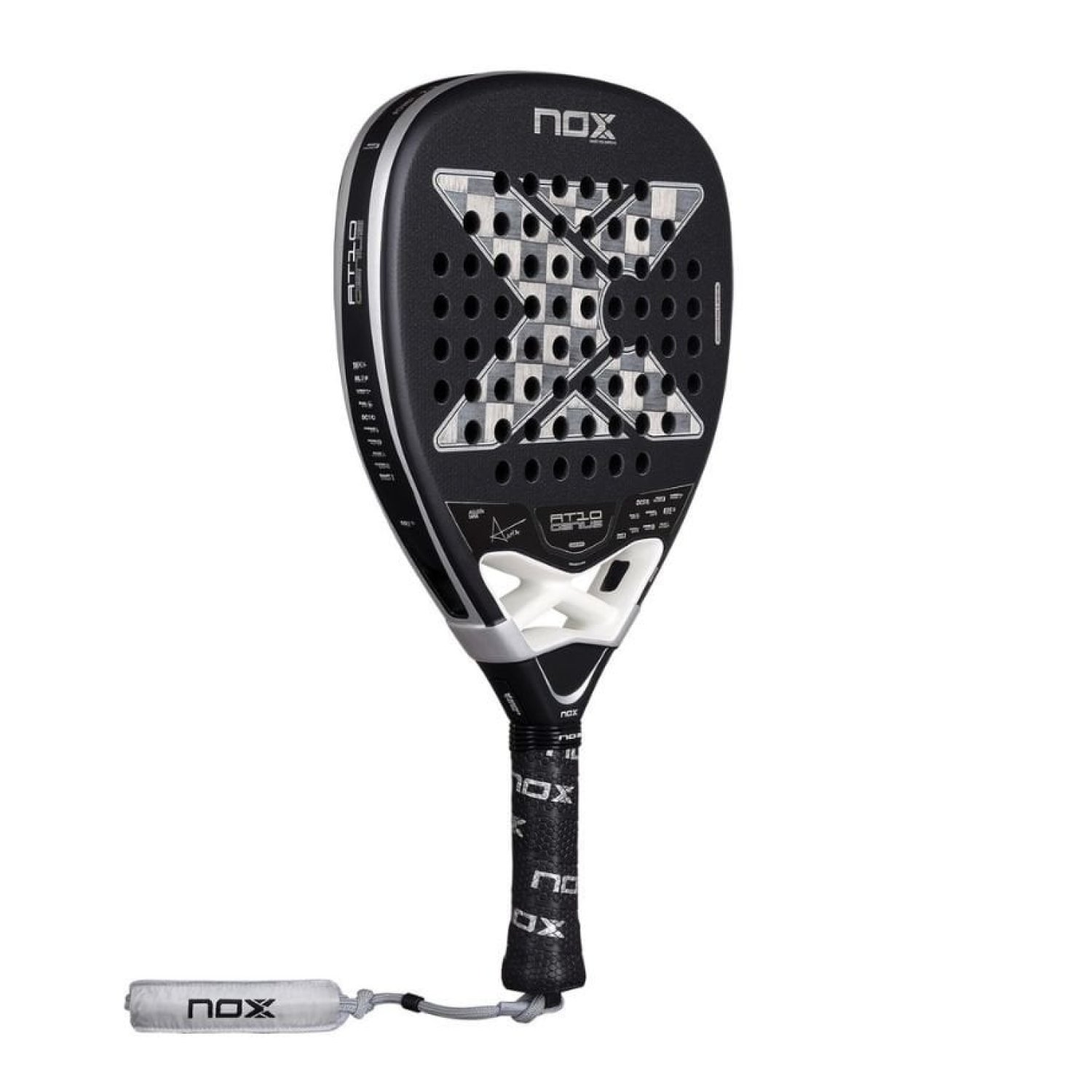 Pala de Pádel NoxSport AT10 Luxury Genius Attack 18K Alum 2026 (Agustín Tapia)