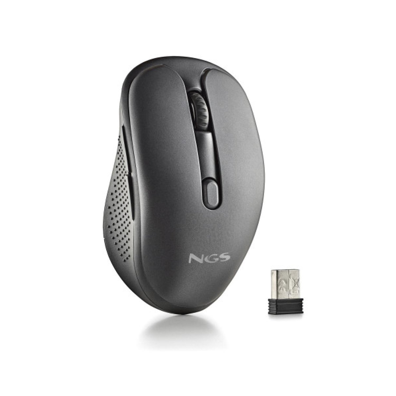 NGS EVO PEEP ratón Hogar mano derecha RF Wireless + Bluetooth Laser 3200 DPI
