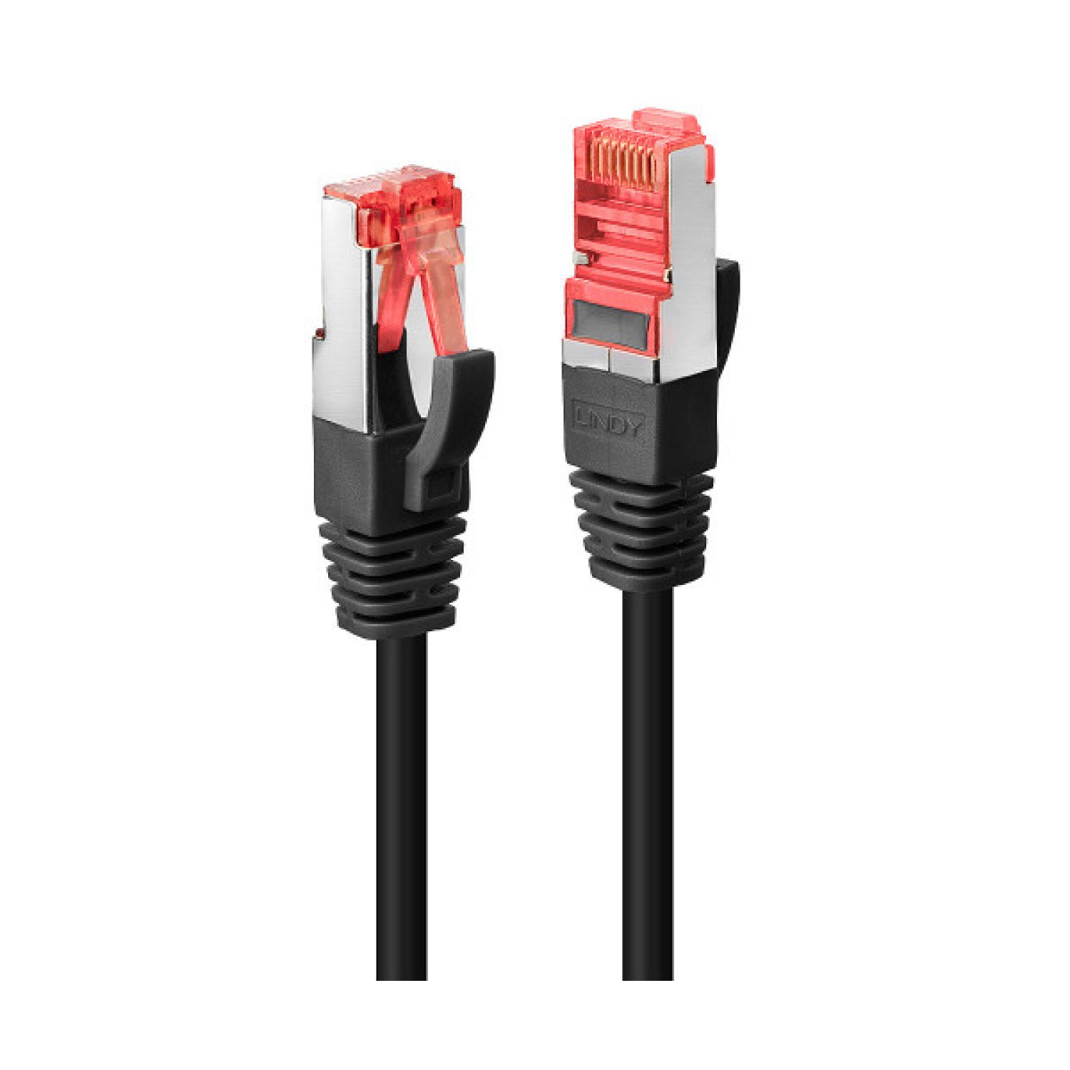 Lindy 47782 cable de red Negro 7,5 m Cat6 S/FTP (S-STP)