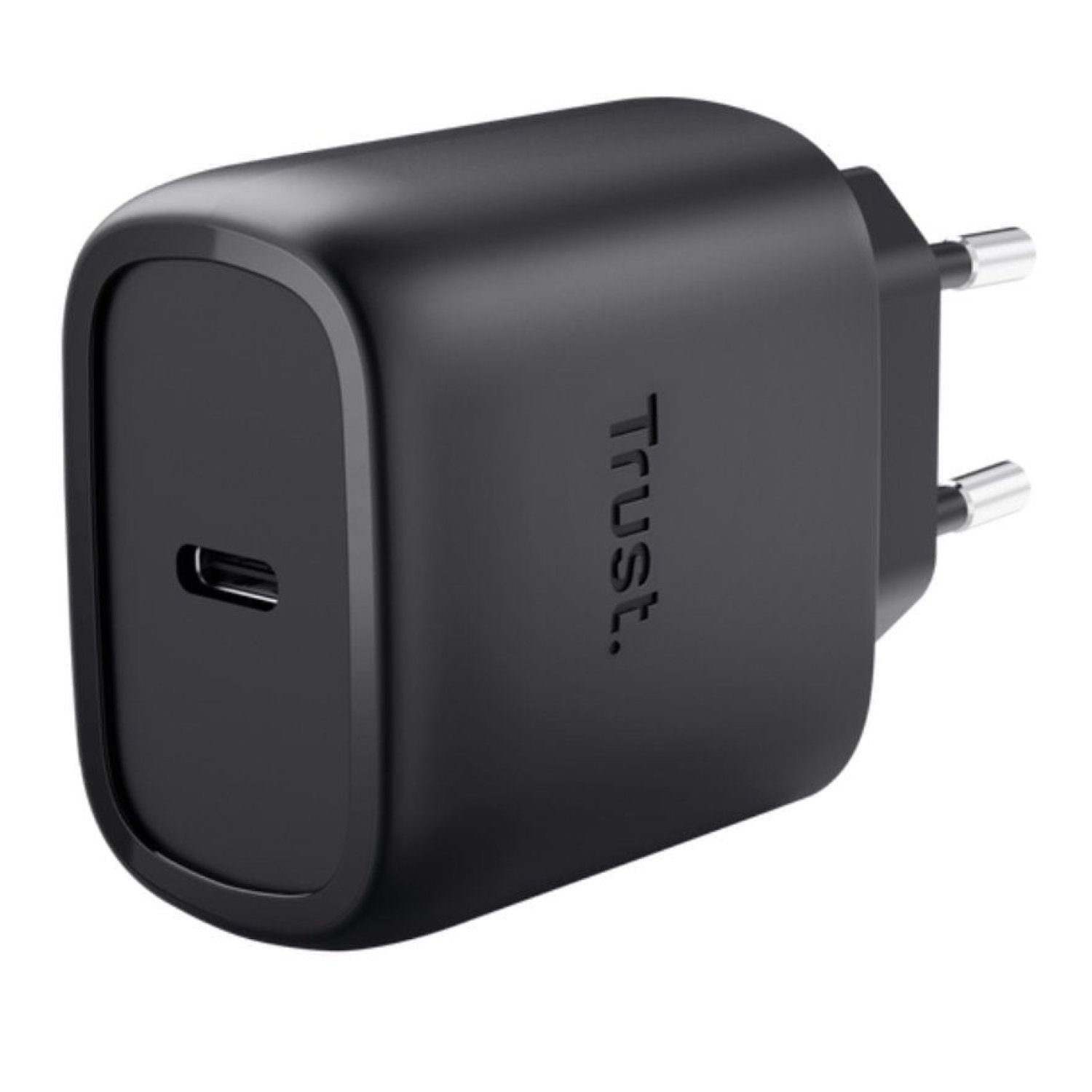 Cargador de Pared GaN Trust Maxo 45W Compatible con Samsung/ 1xUSB Tipo-C/ Incluye Cable USB Tipo-C/ 45W