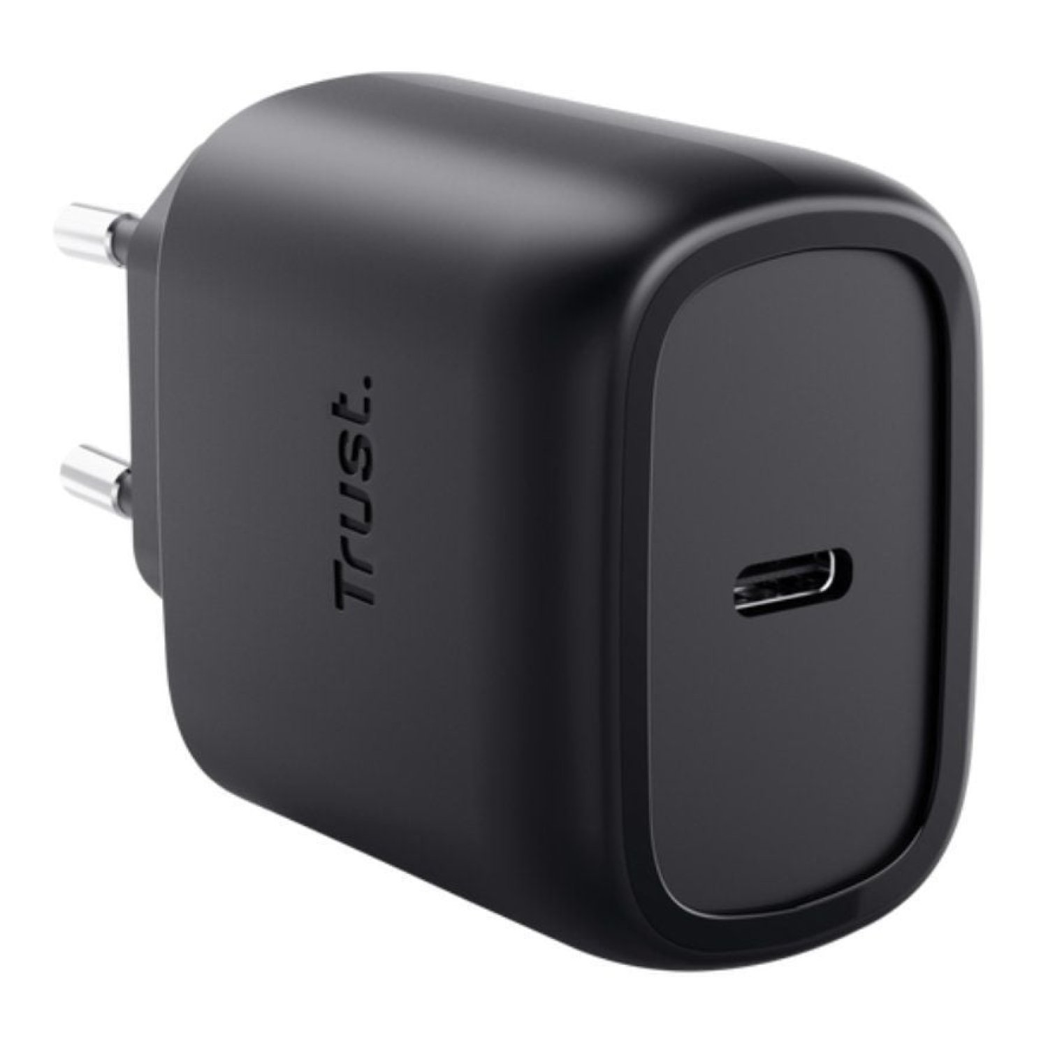 Cargador de Pared GaN Trust Maxo 45W Compatible con Samsung/ 1xUSB Tipo-C/ Incluye Cable USB Tipo-C/ 45W