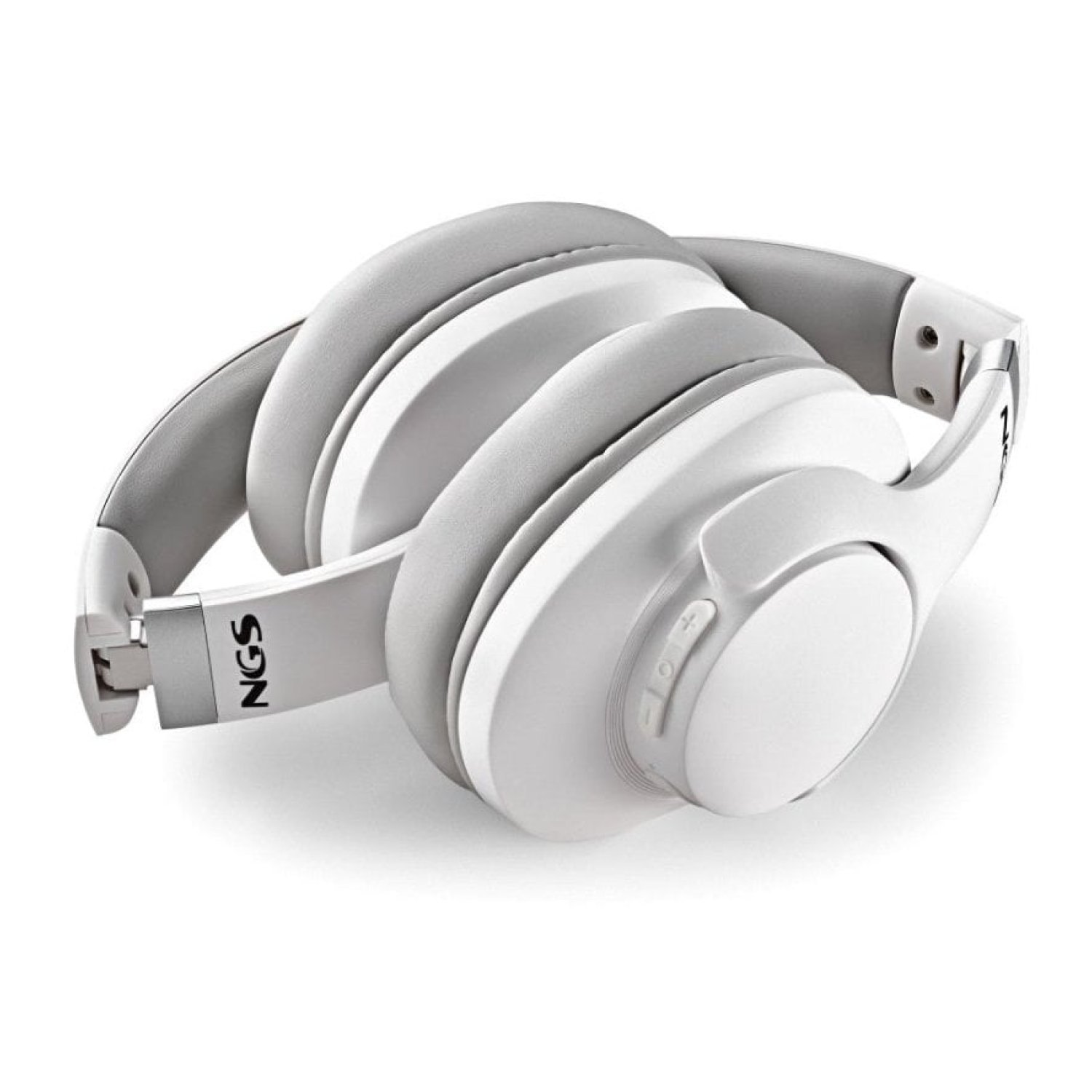 Auriculares Inalámbricos NGS Artica Storm/ con Micrófono/ Bluetooth/ Blancos