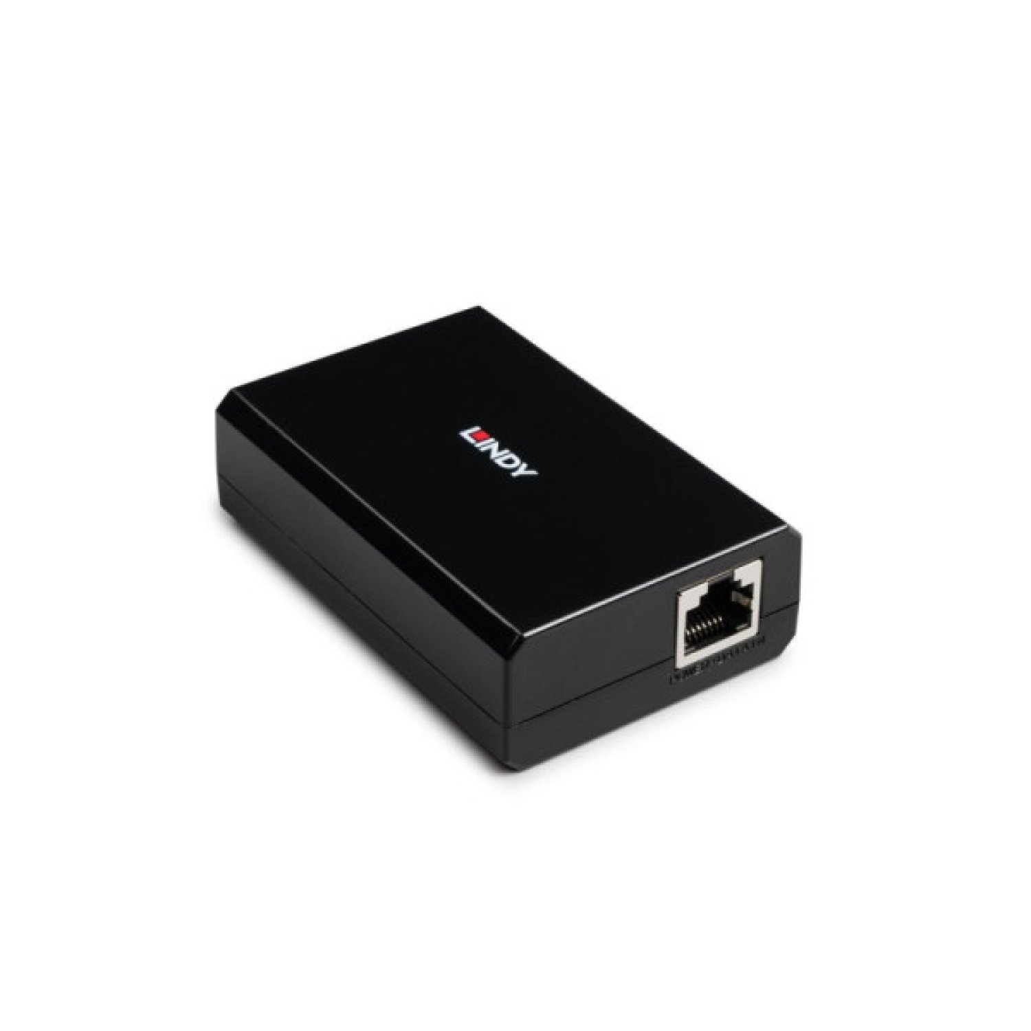 Lindy 73474 divisor de red Energía sobre Ethernet (PoE) Negro