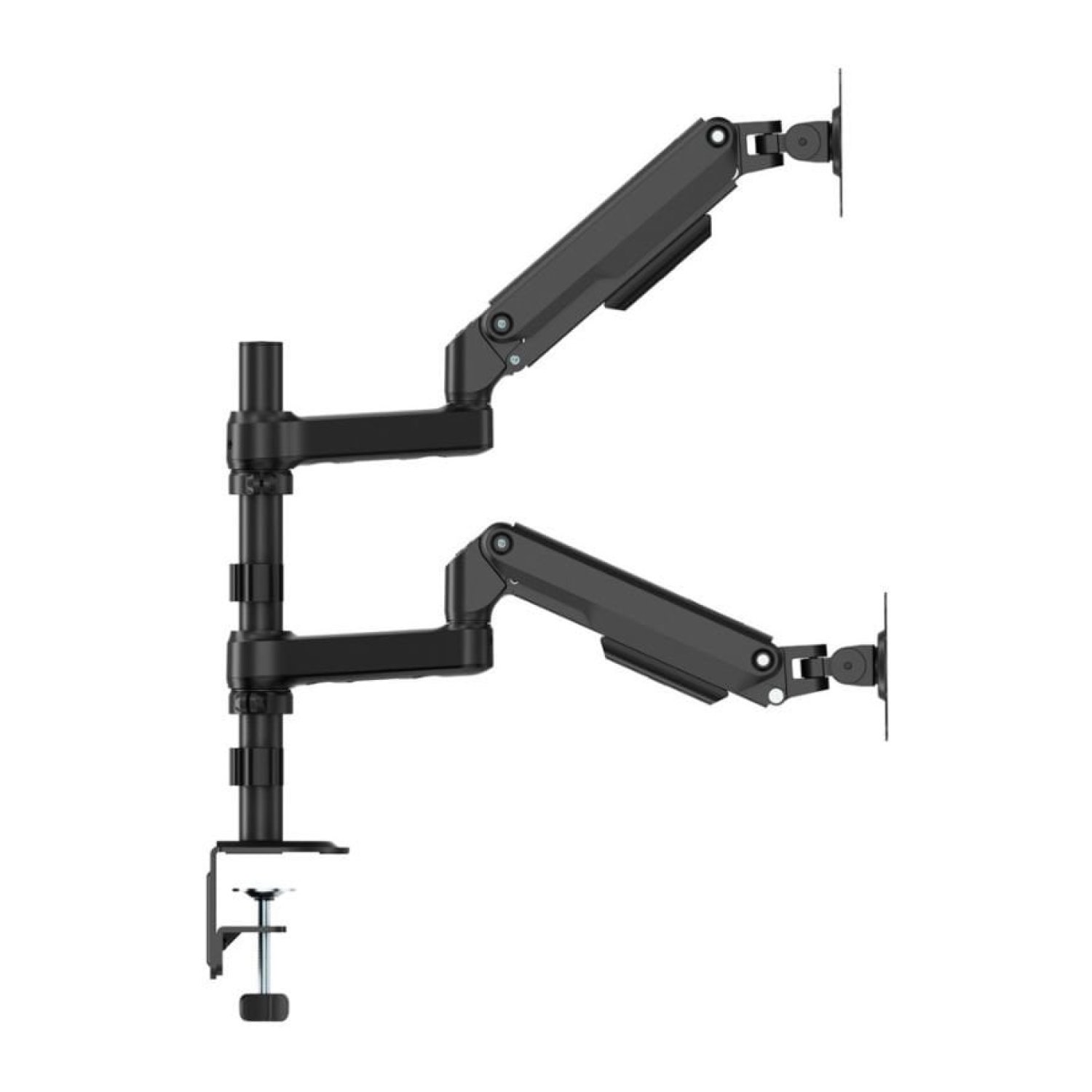 Soporte de Mesa con Contrapeso para 2 Monitores Aisens DT32TSR-453/ Giratorio/ Inclinable/ hasta 9kg