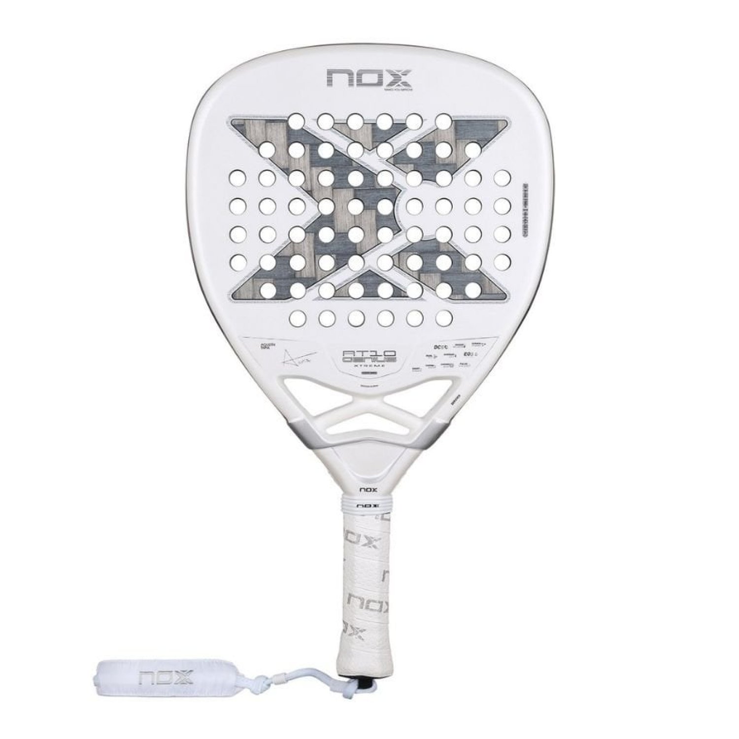 Pala de Pádel NoxSport AT10 Luxury Genius Attack 12K Alum Xtrem 2026 (Agustín Tapia)