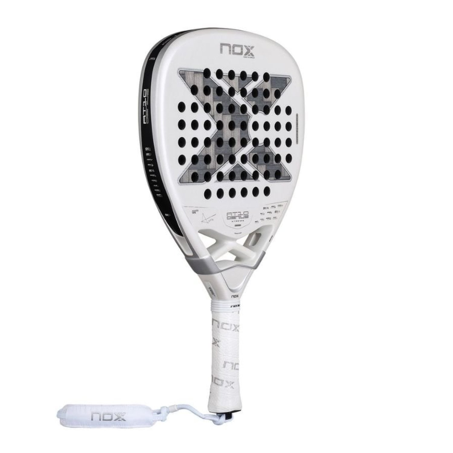 Pala de Pádel NoxSport AT10 Luxury Genius Attack 12K Alum Xtrem 2026 (Agustín Tapia)