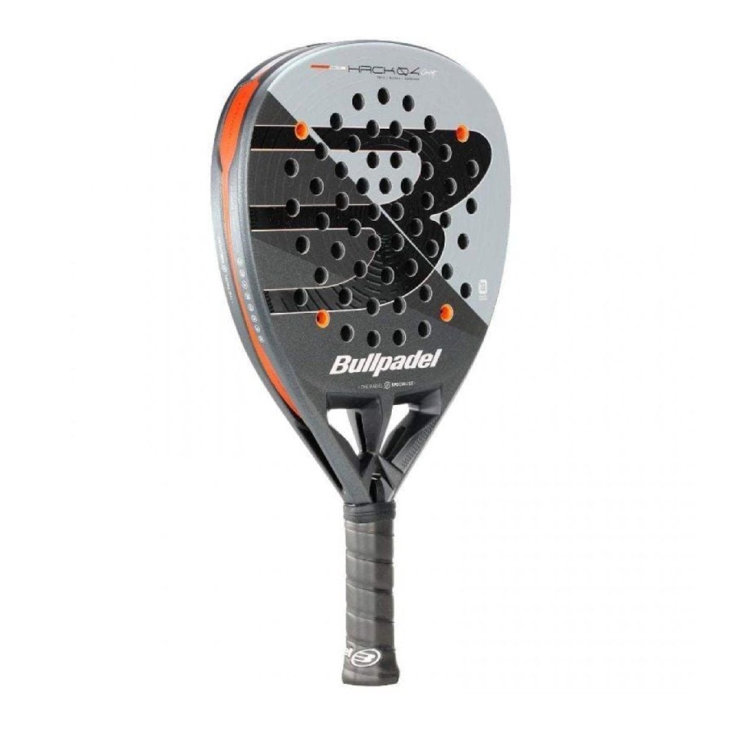 Pala de Pádel Bullpadel Hack 04 Comfort 2026 (Paquito Navarro)/ Gris