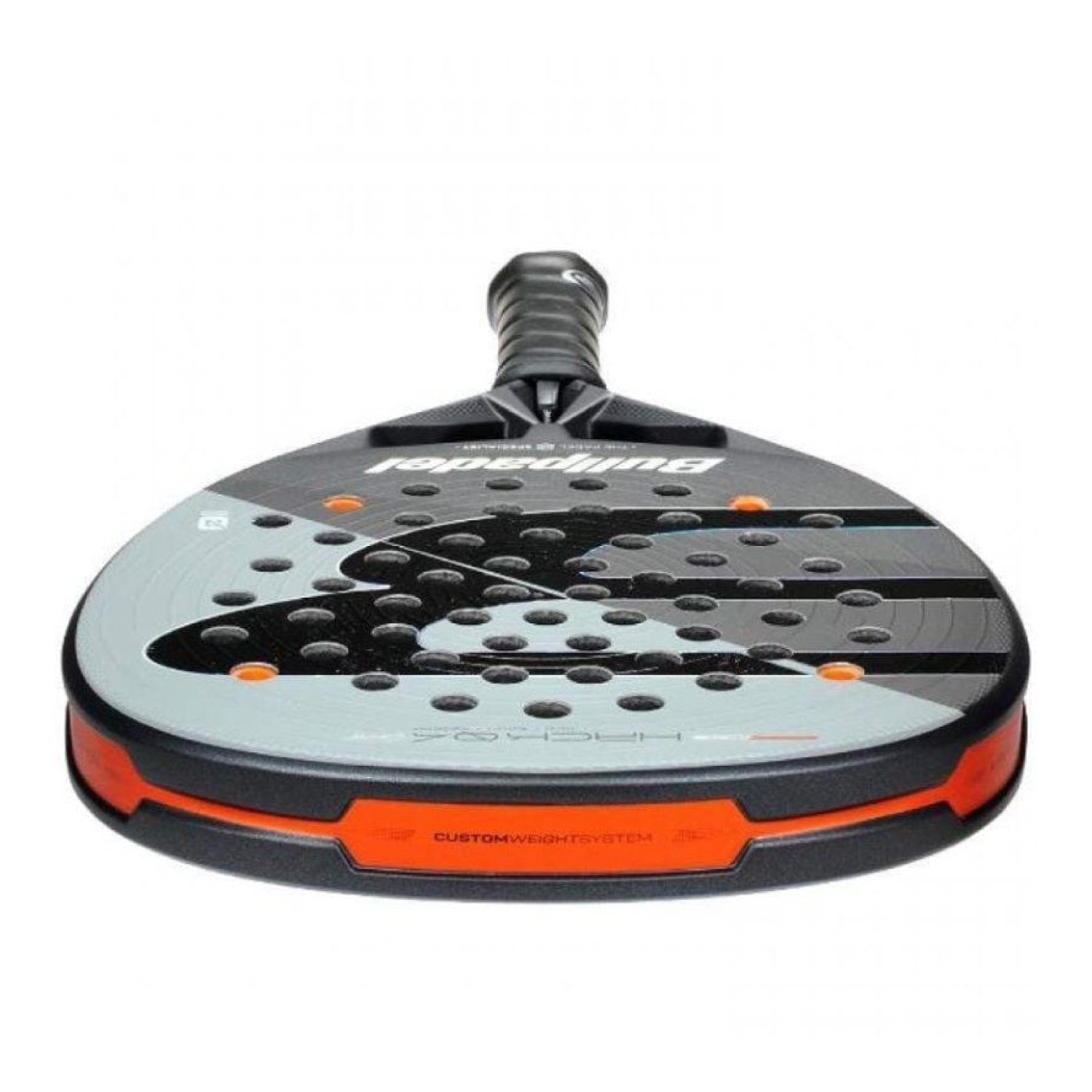 Pala de Pádel Bullpadel Hack 04 Comfort 2026 (Paquito Navarro)/ Gris
