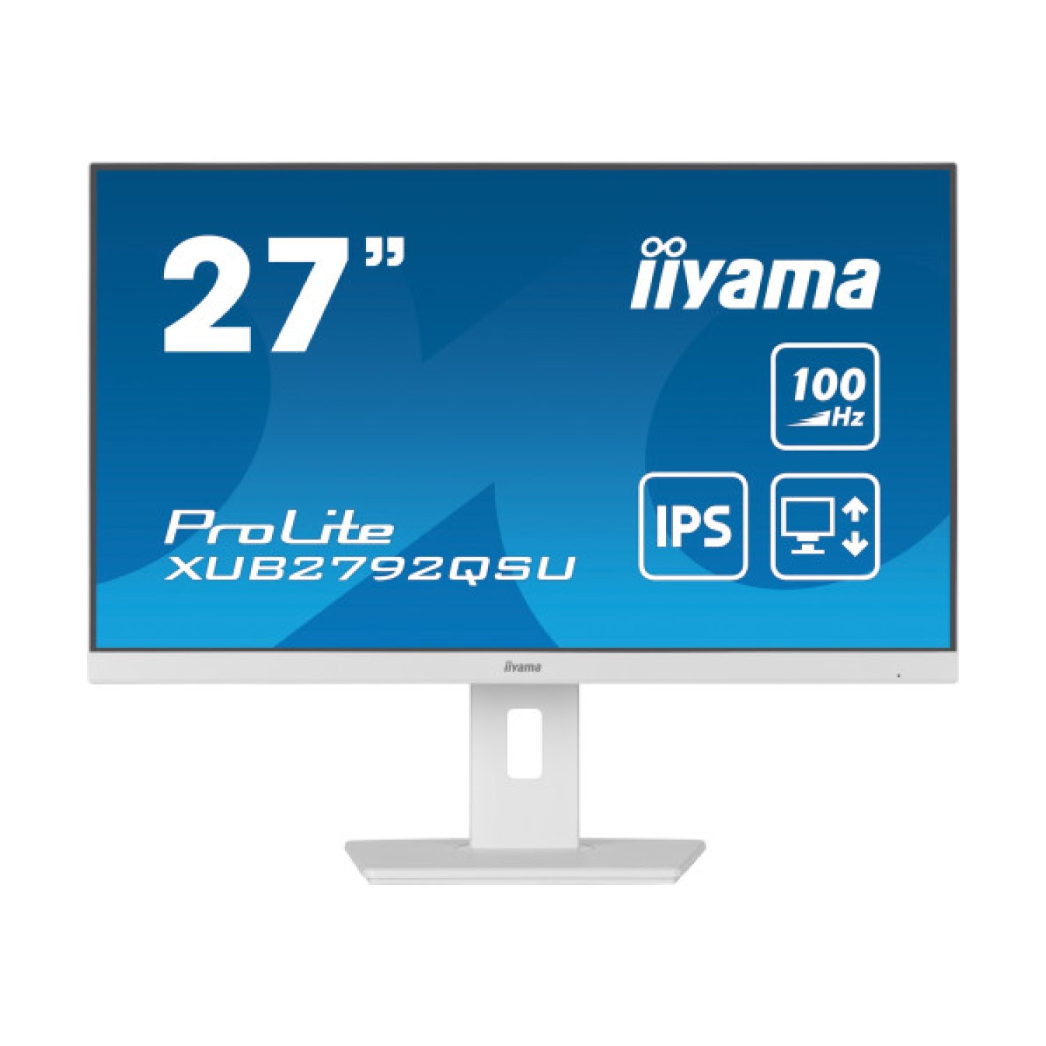 MONITOR IIYAMA 27"/2560 x 1440/3.7 MPX/WQHD/100Hz/250CD/16:9/HDMI/LED/BLANCO