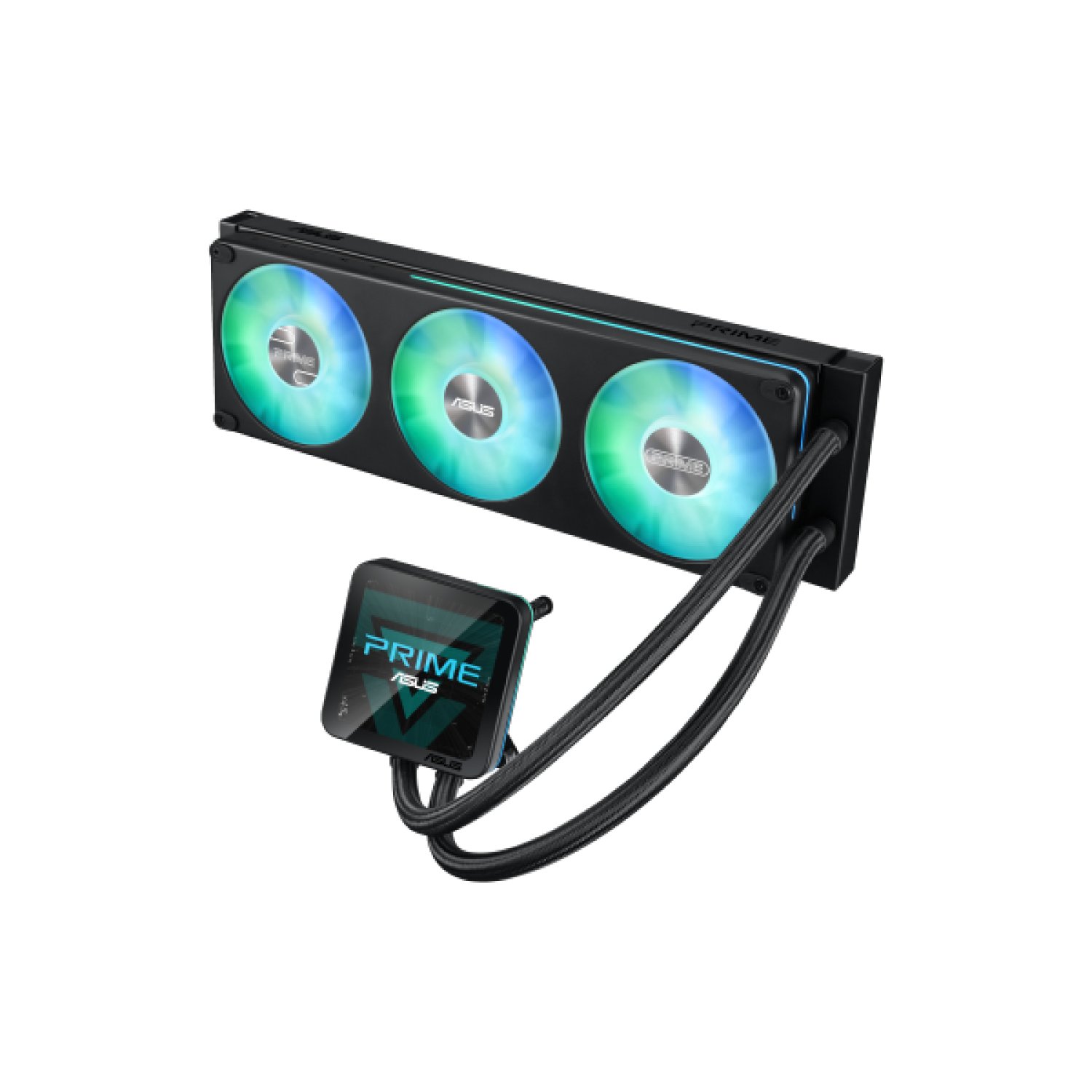 ASUS PRIME LC II 360 ARGB LCD Procesador Sistema de refrigeración líquida todo en uno 12 cm Negro 1 pieza(s)