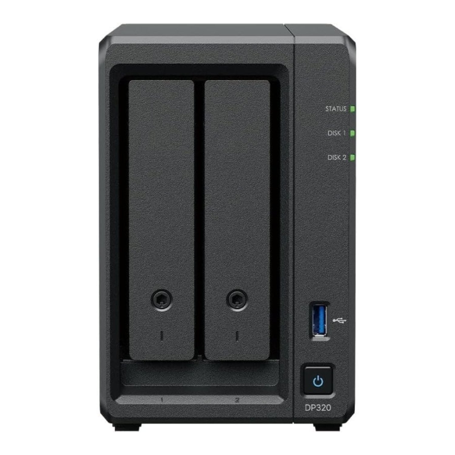 NAS Synology ActiveProtect DP320/ 2 Bahías 3.5"- 2.5"/ 8GB DDR4/ 16TB/ Formato Torre