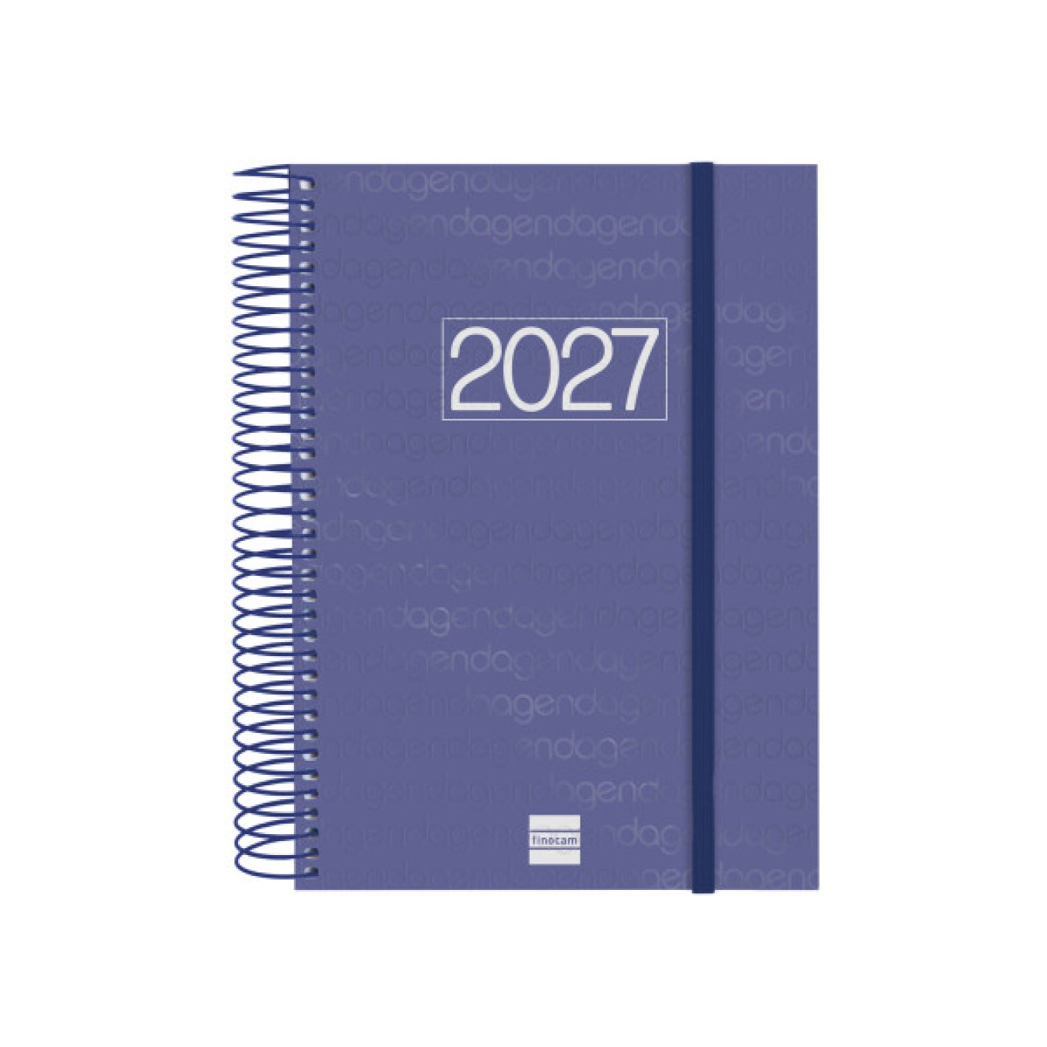 AGENDA 2027 BASIC YEAR E10 155X212MM DIA PAGINA AZUL FINOCAM 741101027