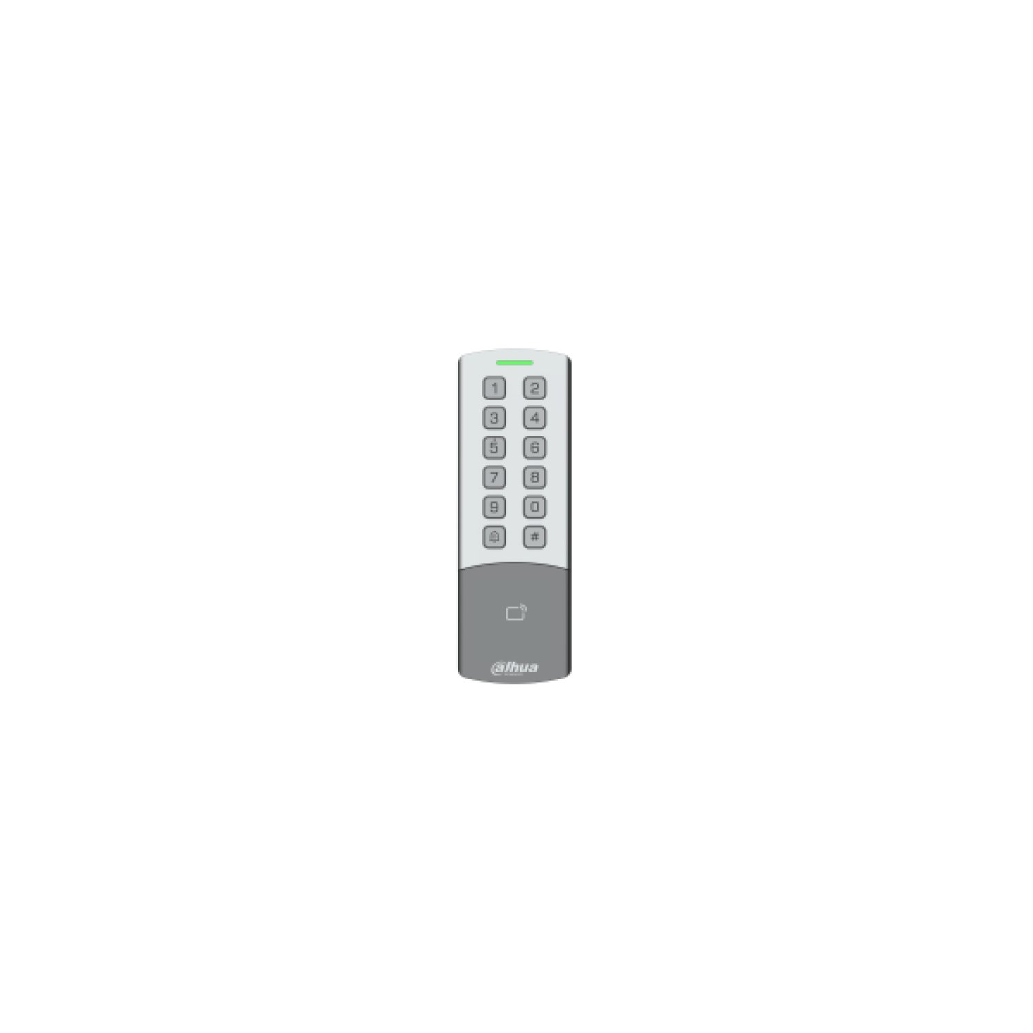 (DHI-ASI1201M-MEP) DAHUA LECTOR DE CONTROL DE ACCESO DESLIZAMIENTO DE TARJETA, ACCESO CON CONTRASEÑA INDEPENDIENTE