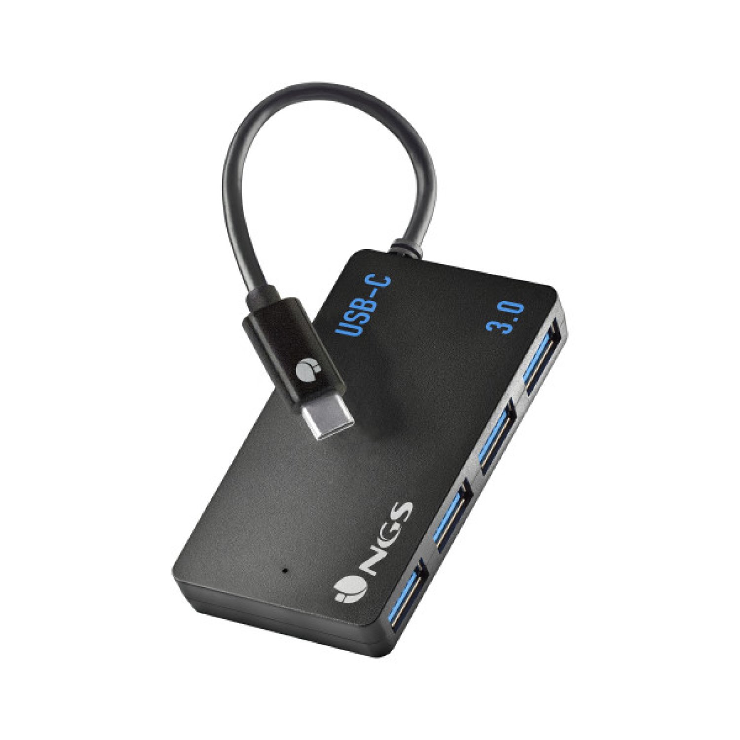 NGS WONDER IHUB4 USB 3.2 Gen 1 (3.1 Gen 1) Type-A 480 Mbit/s Negro