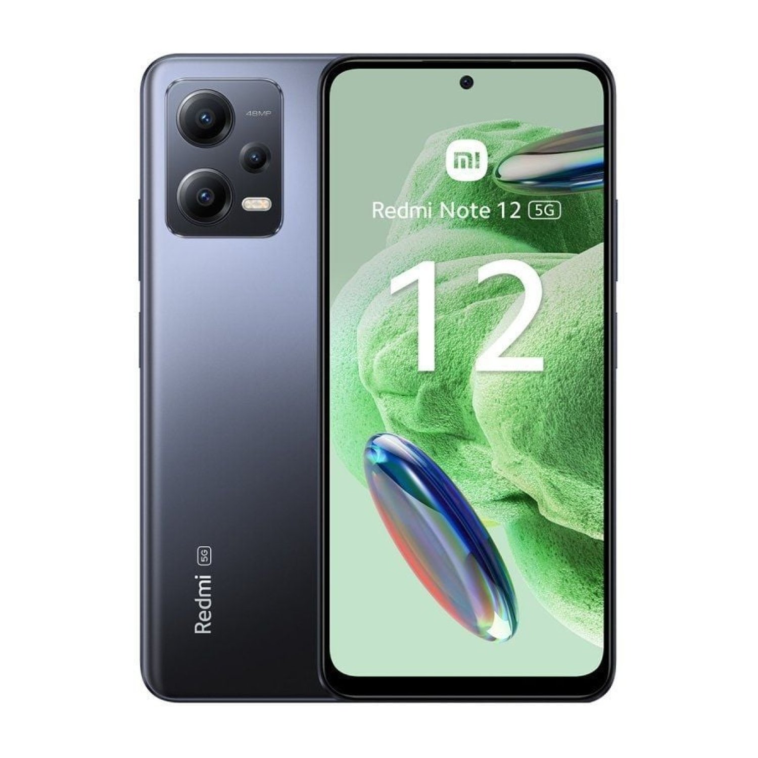 Smartphone Xiaomi Redmi Note 12 6GB/ 128GB/ 6.67"/ 5G/ Gris Ónix