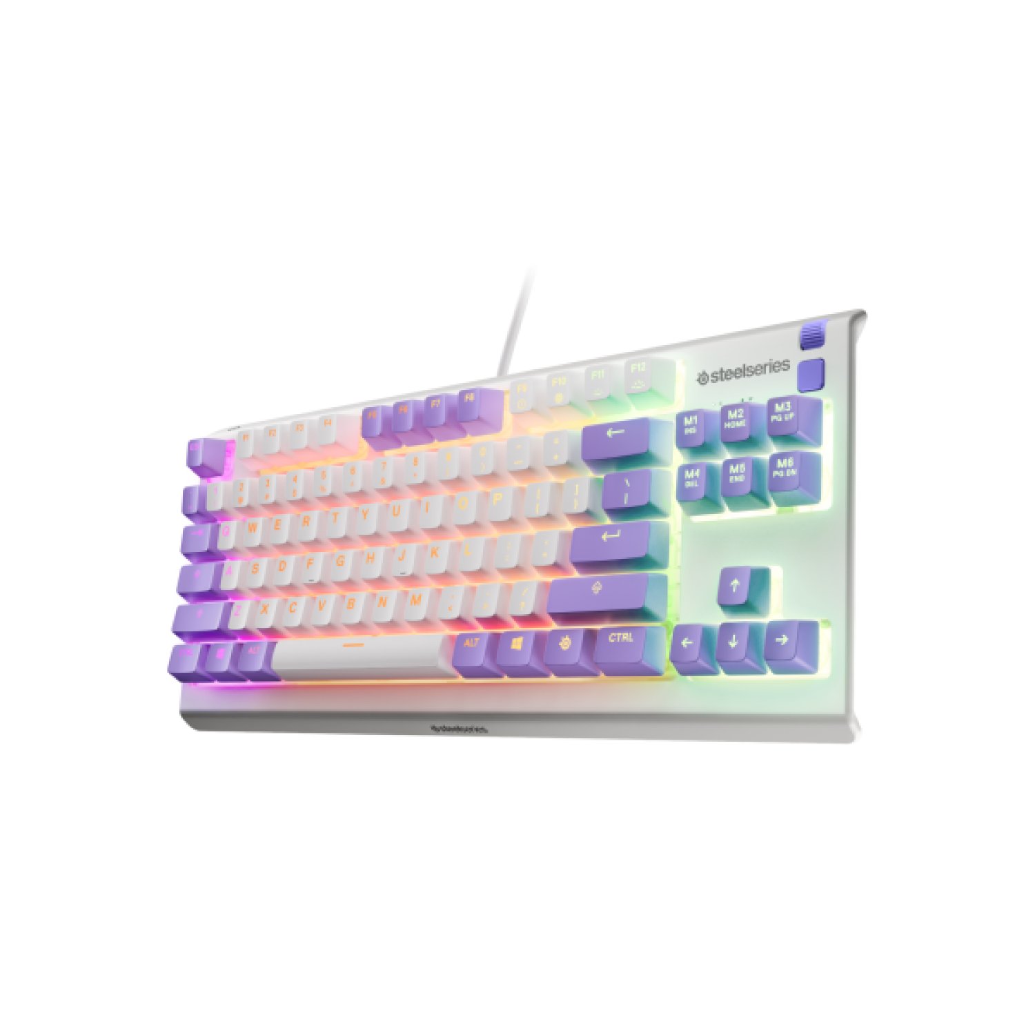 TECLADO STEELSERIES APEX 3 TKL AMETHYST (USA) (64951)