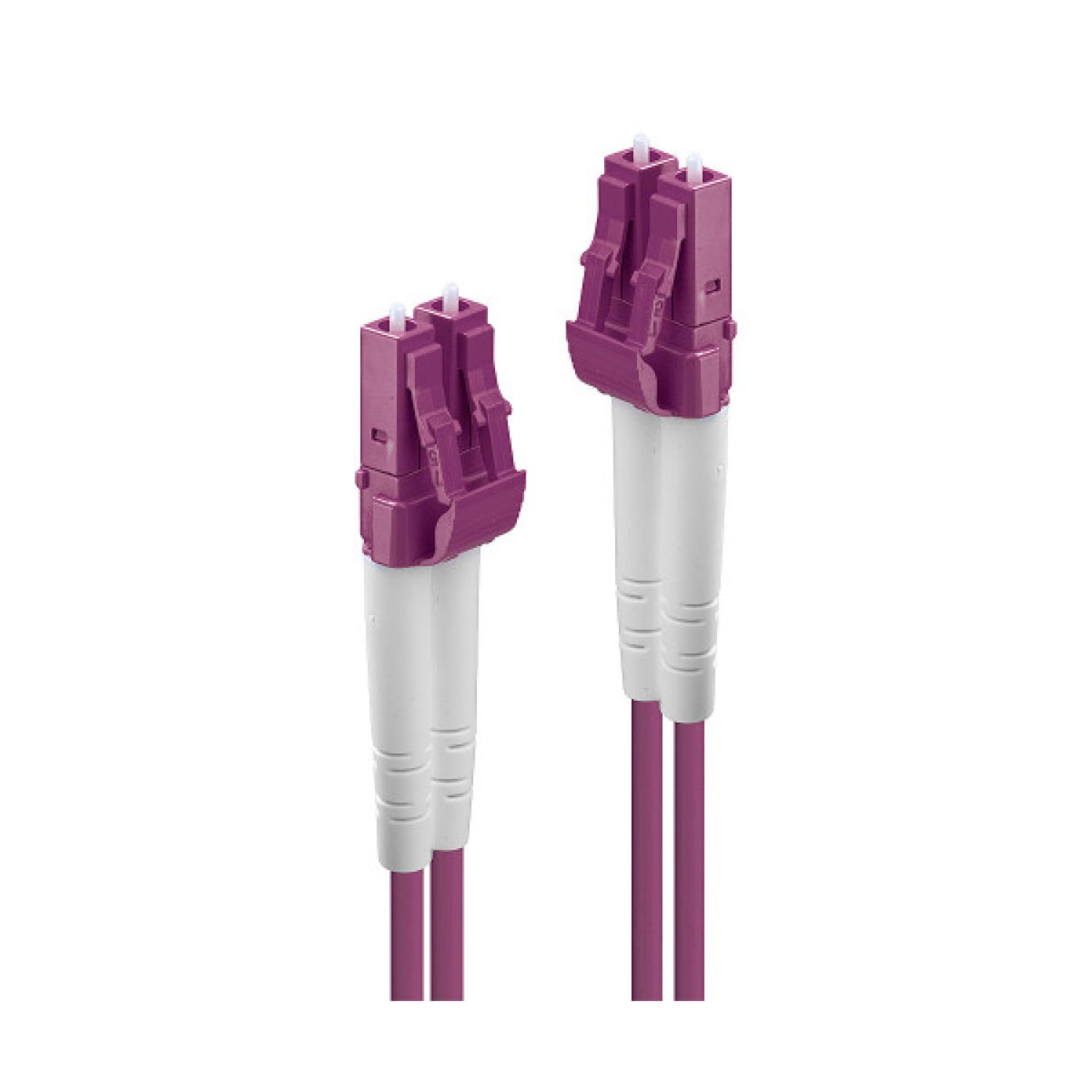 Lindy 46344 Cable de fibra óptica e InfiniBand 10 m LC Rosa