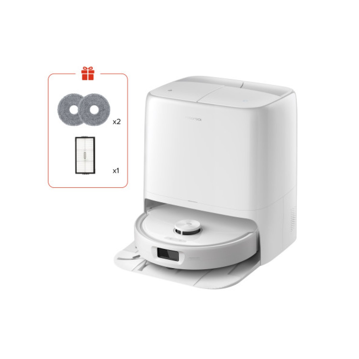 Roborock Qrevo 2 ProX 0,27 L Blanco