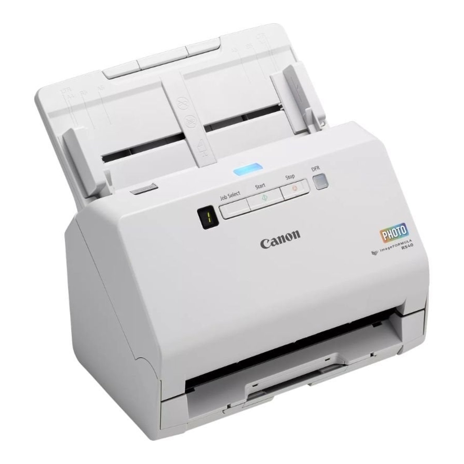Escáner Documental Canon imageFORMULA RS40 con Alimentador de Documentos/ Doble cara