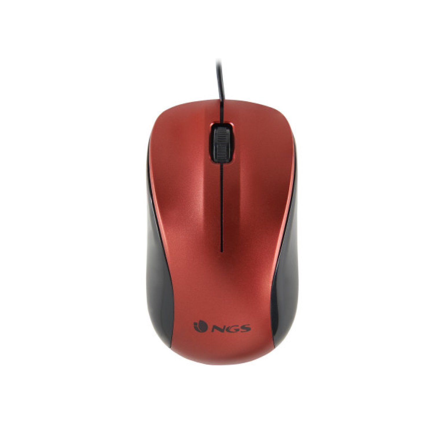 NGS CREW ratón Oficina Ambidextro USB tipo A Óptico 1200 DPI