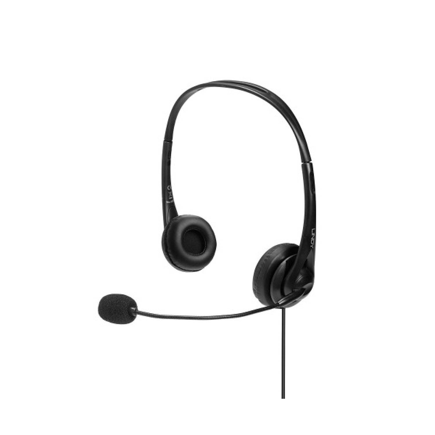 Lindy 42870 auricular y casco Auriculares Alámbrico Diadema Llamadas/Música USB tipo A Negro
