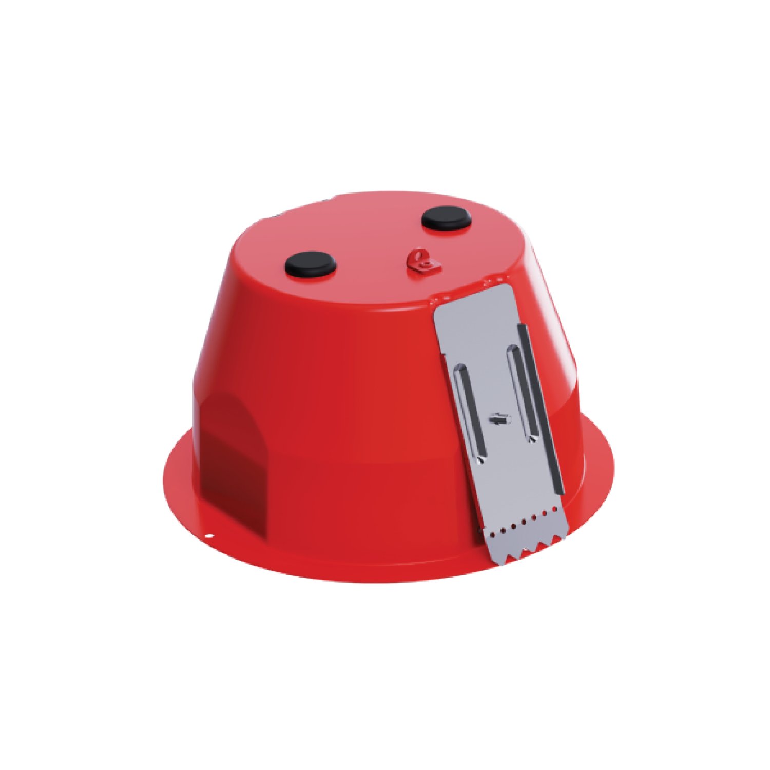 BOSCH MEGAFONIA (LC1-MFDS) CUPULA IGNIFUGA METALICA CON PASAHILOS, ROJO, EN 54