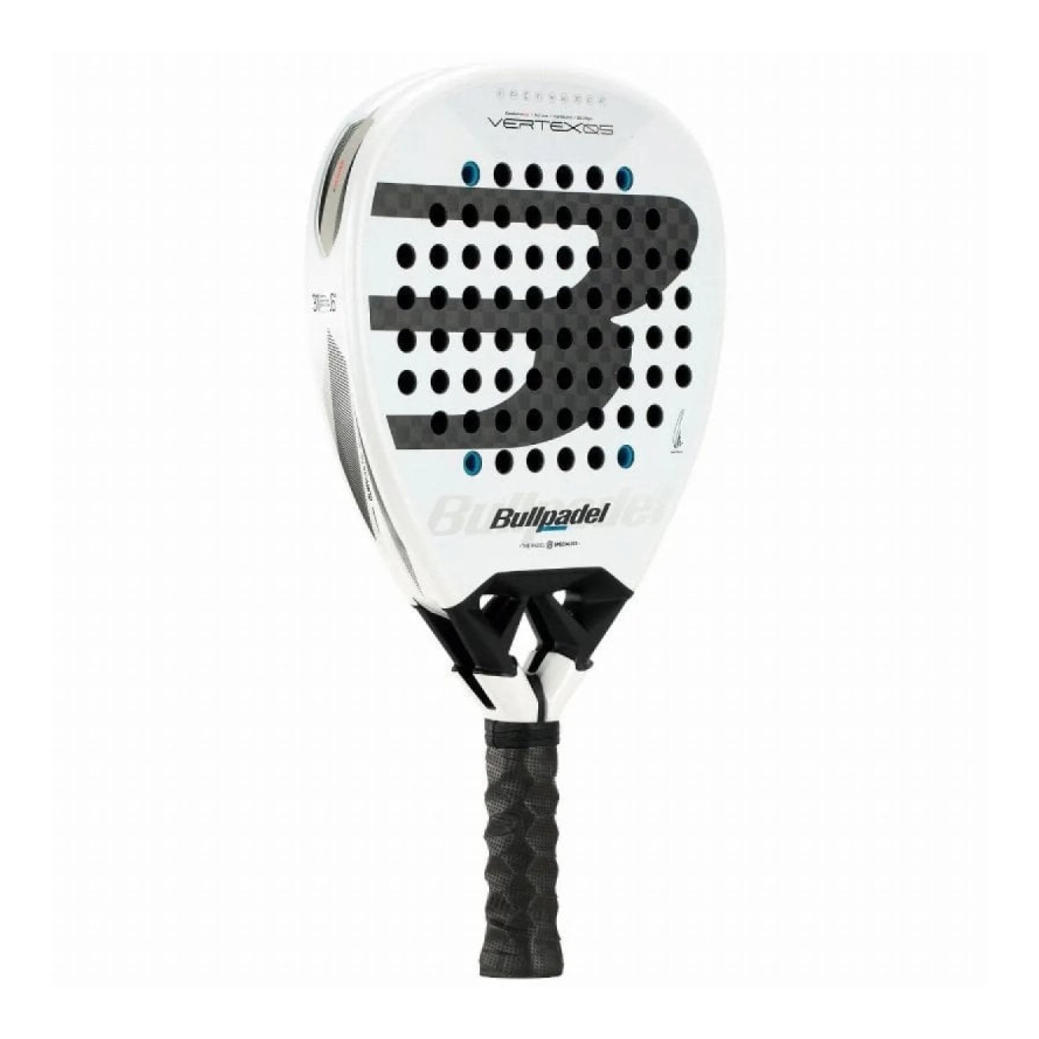 Pala de Pádel Bullpadel Vertex 05 2026 (Juan Tello)/ Blanca