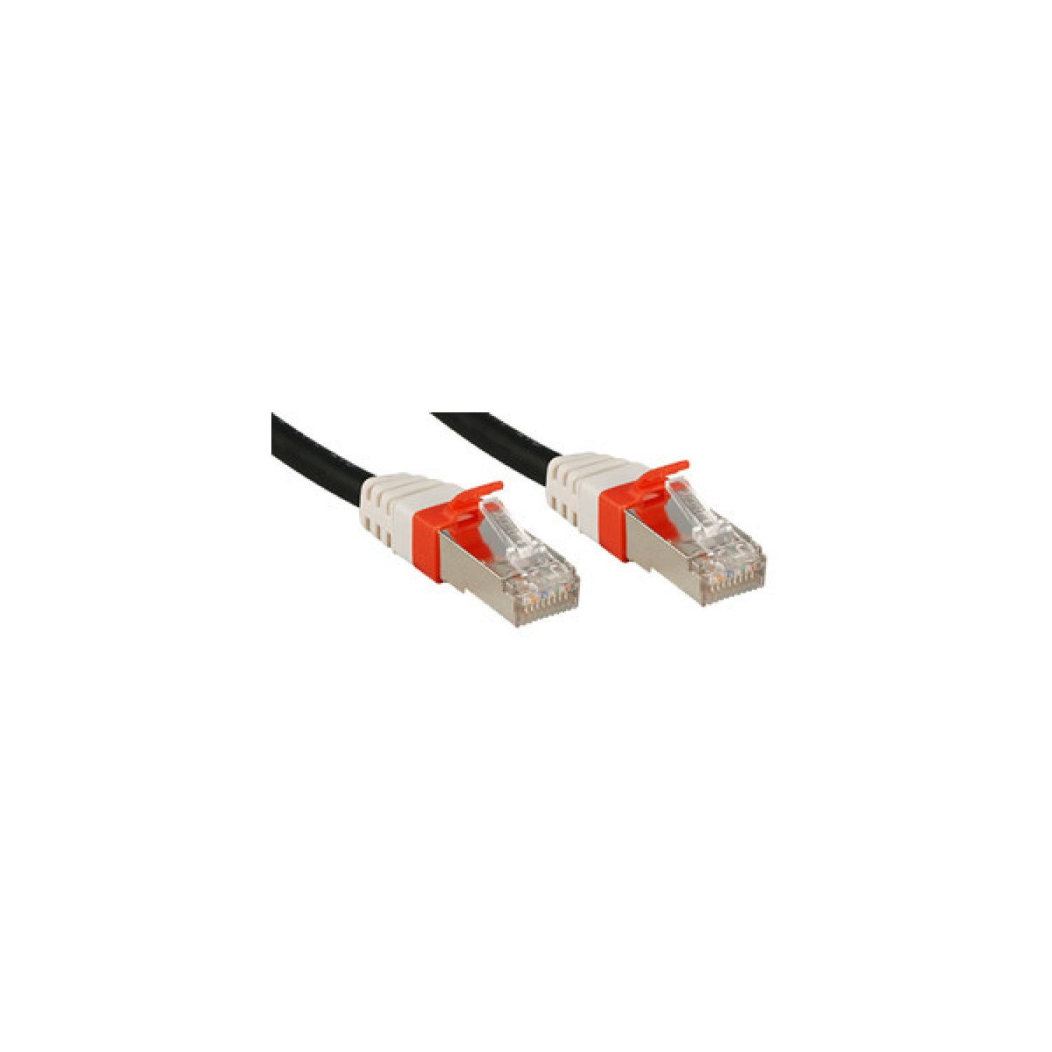 Lindy Cat.6 (A) SSTP / S/FTP PIMF Premium 1.0m cable de red Negro 1 m