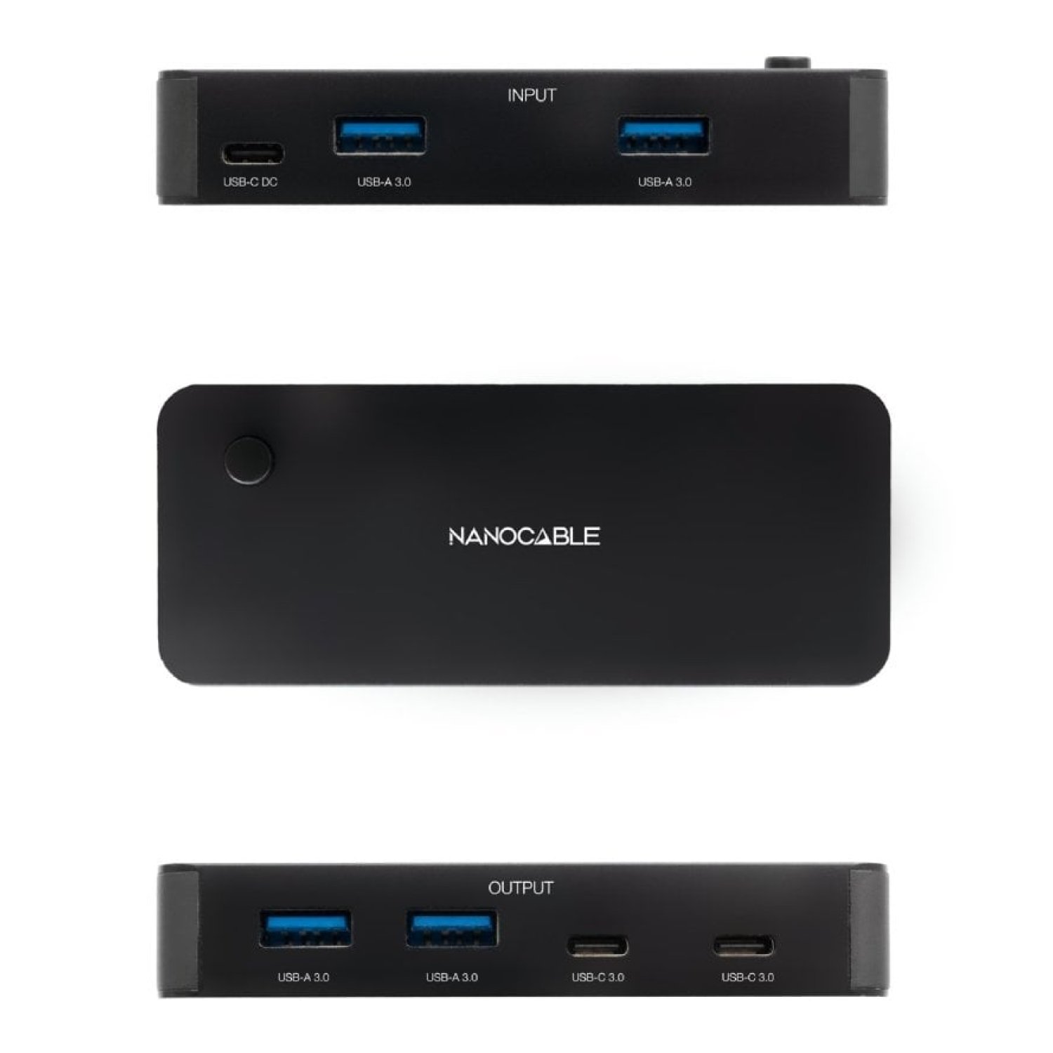 Switch Conmutador USB Nanocable 10.12.0011/ 2x USB/ 2x USB Tipo-C