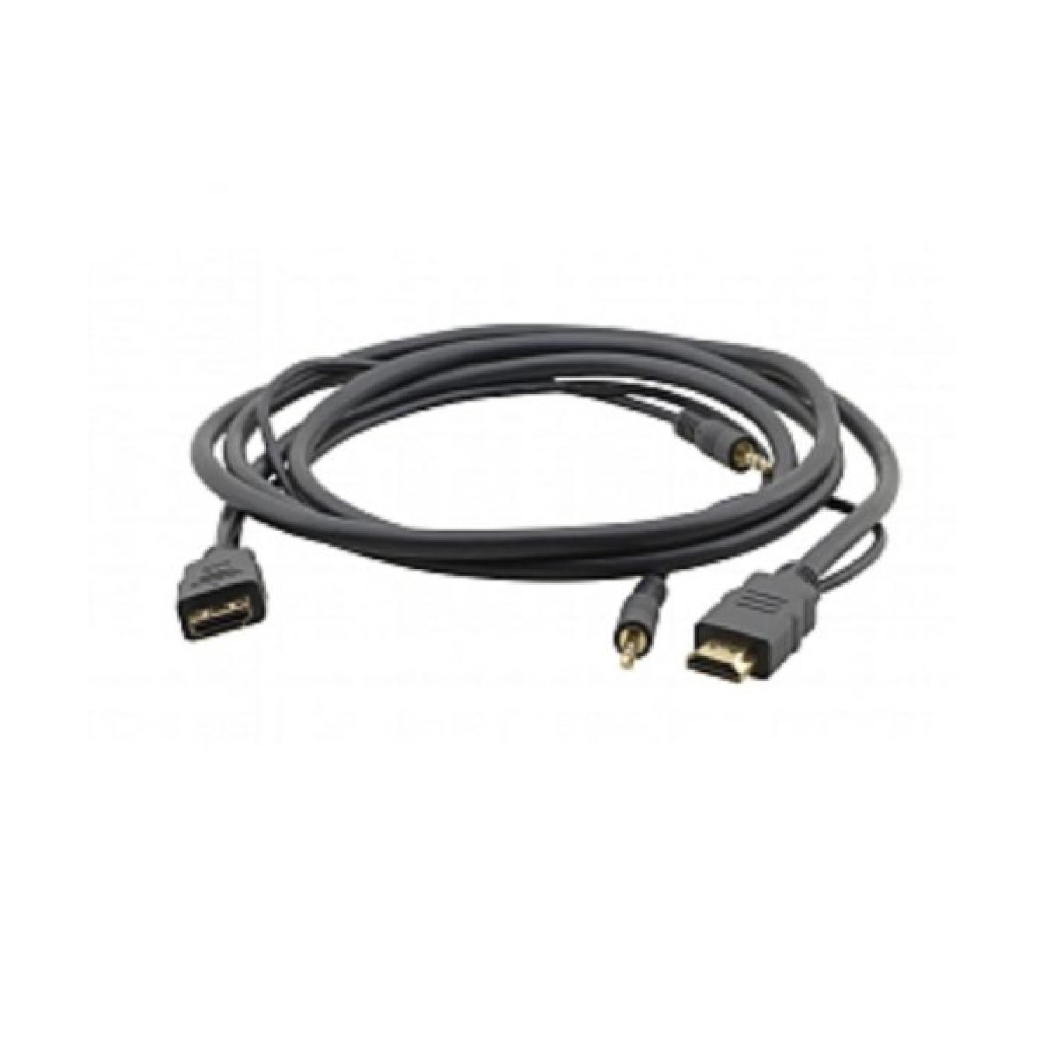 Kramer Electronics C-MHMA/MHMA cable HDMI 3 m HDMI + 3.5mm Negro