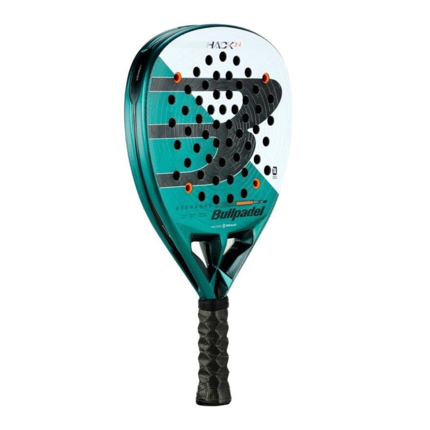 Pala de Pádel Bullpadel Hack 04 2025 (Paquito Navarro)/ Verde y Blanca