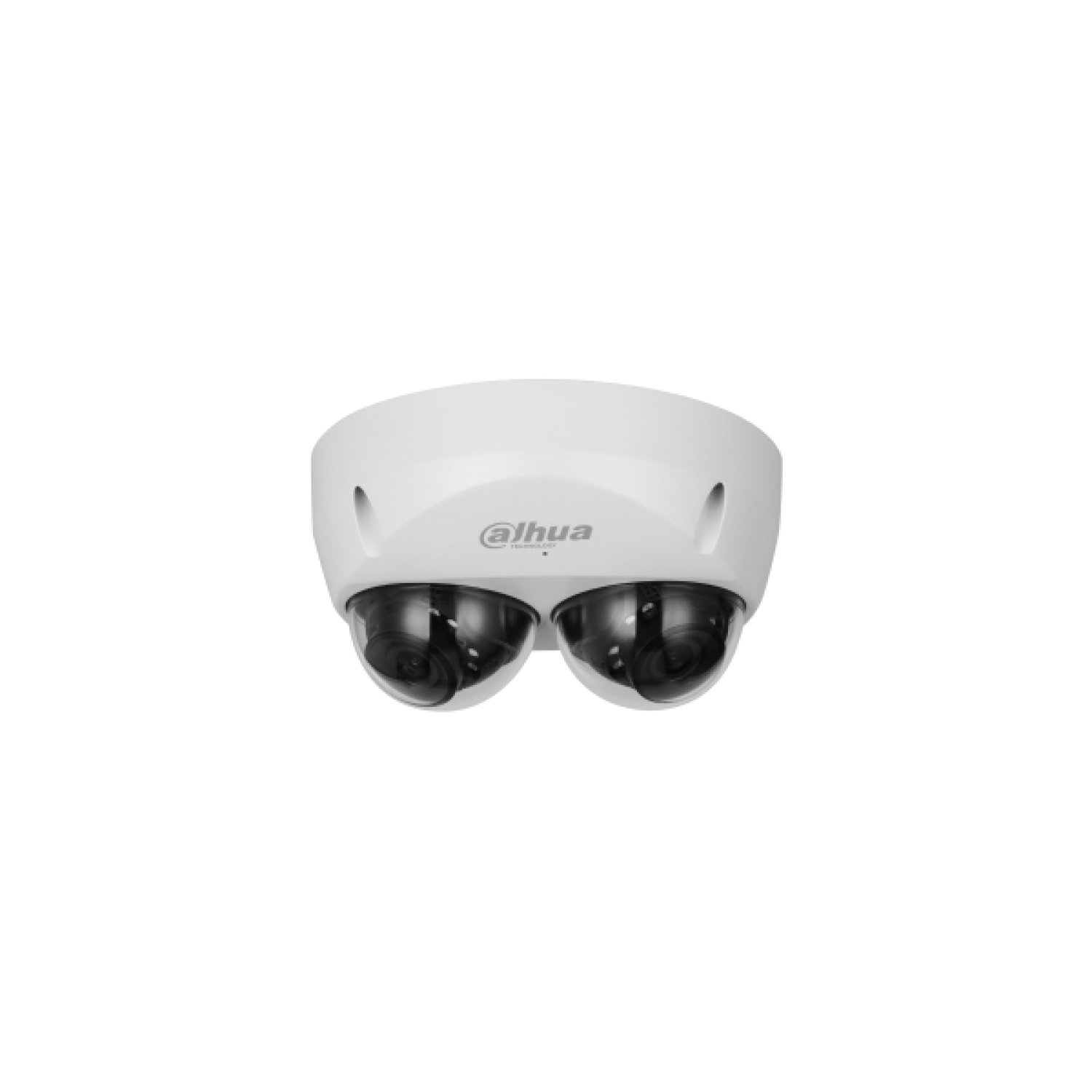 (DH-IPC-HDBW5441FP-AS-E2-0280B) DAHUA CÁMARA IP DUAL DOMO ANTIVANDÁLICA WIZMIND SERIE 5 2X4MP CON INTELIGENCIA ARTIFICIAL WDR STARLIGHT CON AUDIO & ALARMA SOPORTA MICROSD 256GB ÓPTICA FIJA 2.8MM POE