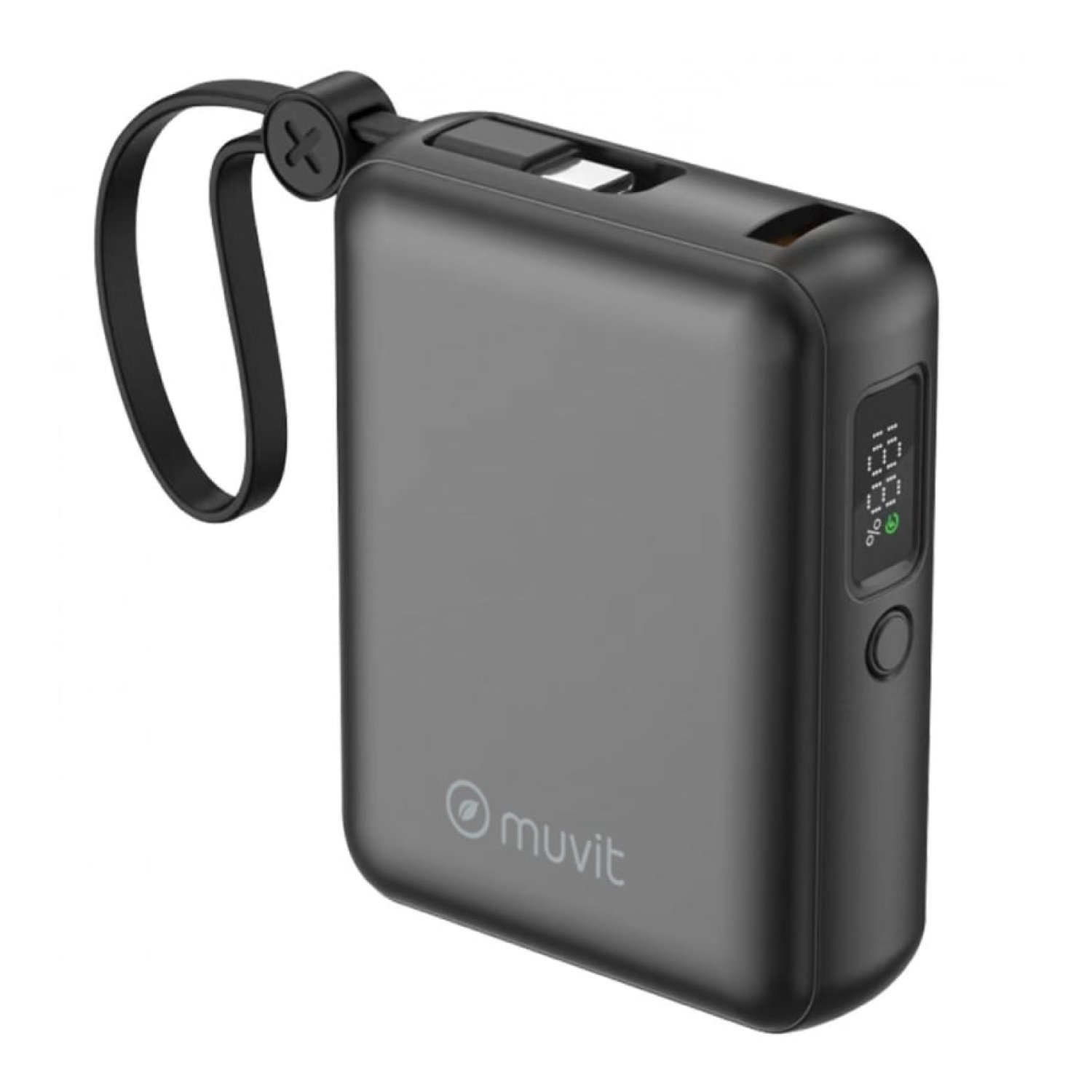 Powerbank 10000mAh Muvit For Change MCCHP0014/ 35W/ Negra