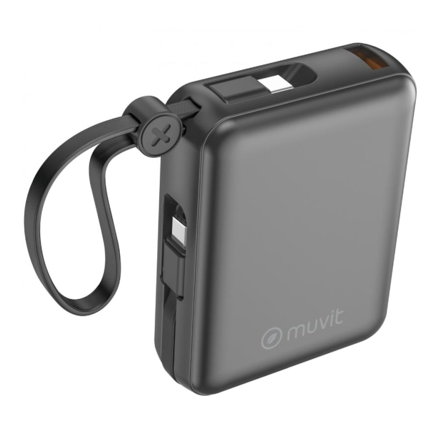 Powerbank 10000mAh Muvit For Change MCCHP0014/ 35W/ Negra