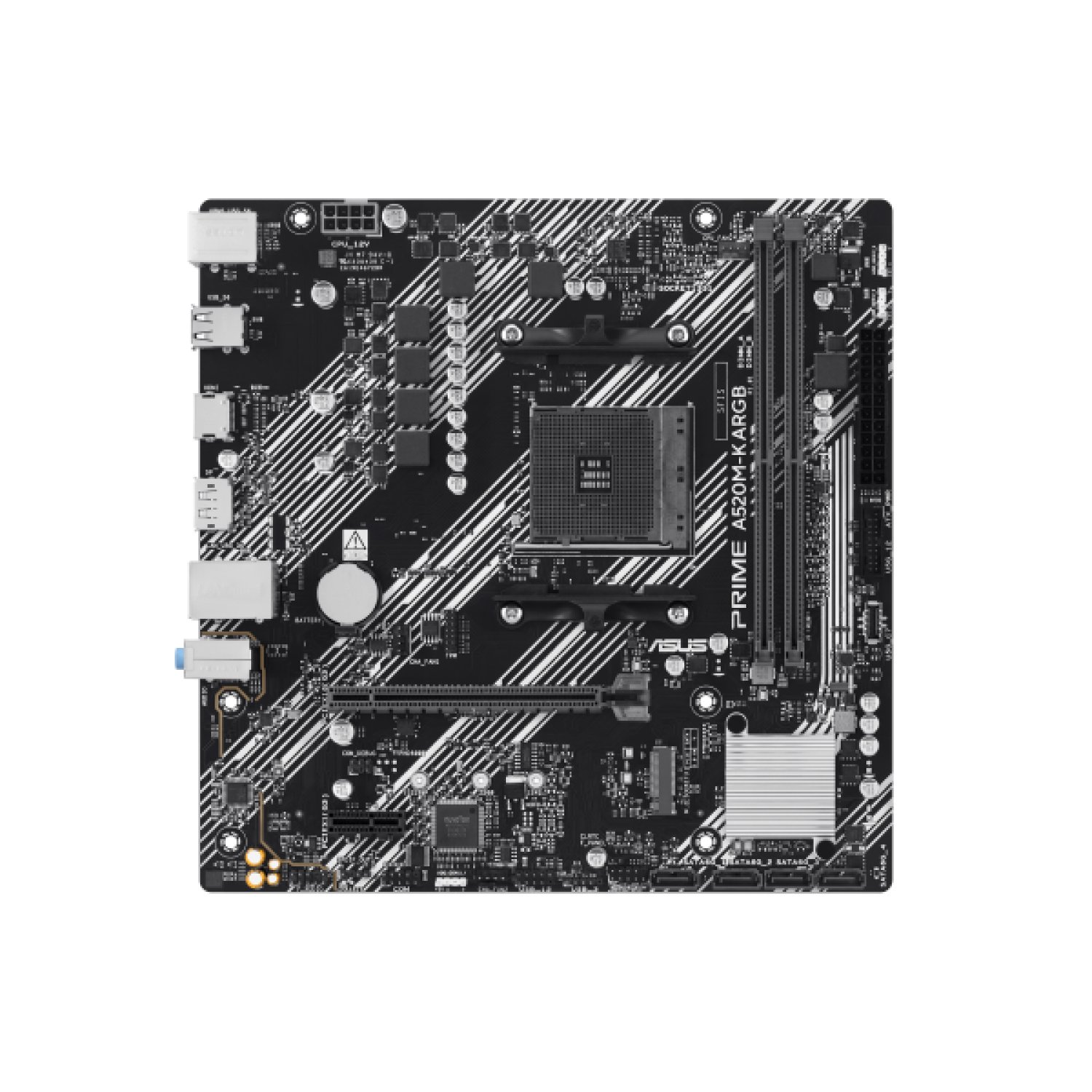 ASUS PRIME A520M-K ARGB AMD A520 Zócalo AM4 micro ATX