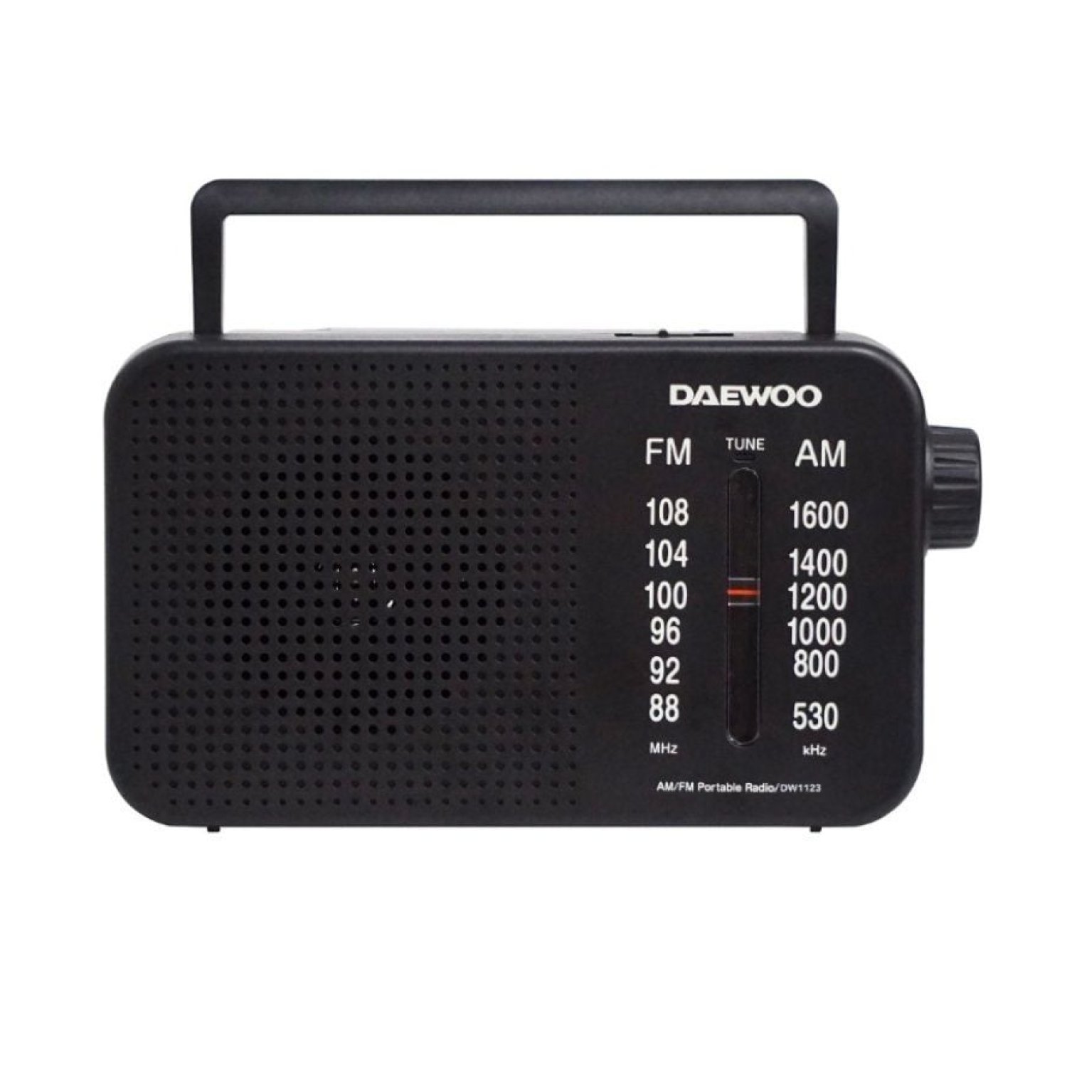 Radio PortÃ¡til Daewoo DW1123/ Negra