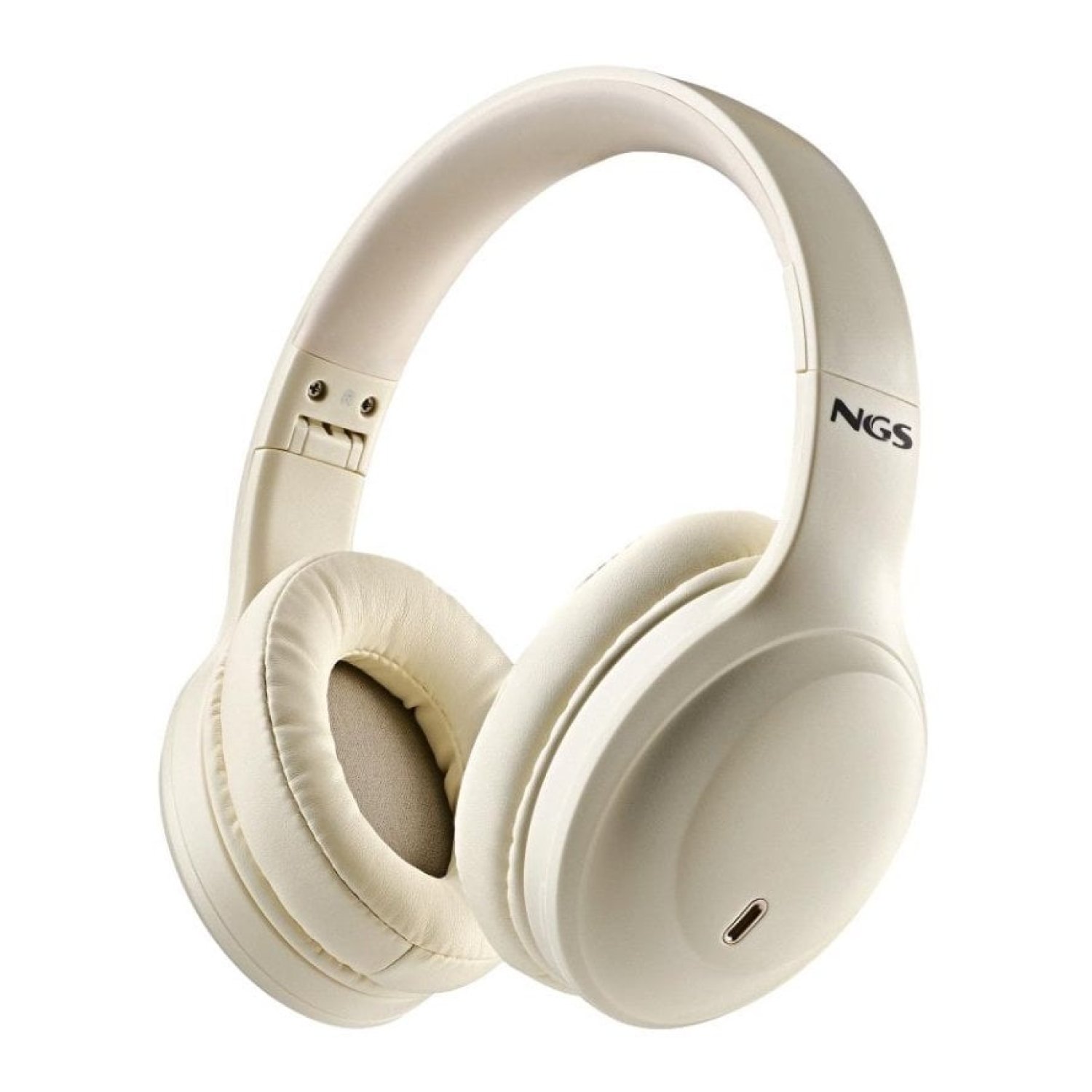 Auriculares Inalámbricos NGS Artica Glacier/ con Micrófono/ Bluetooth/ Beiges