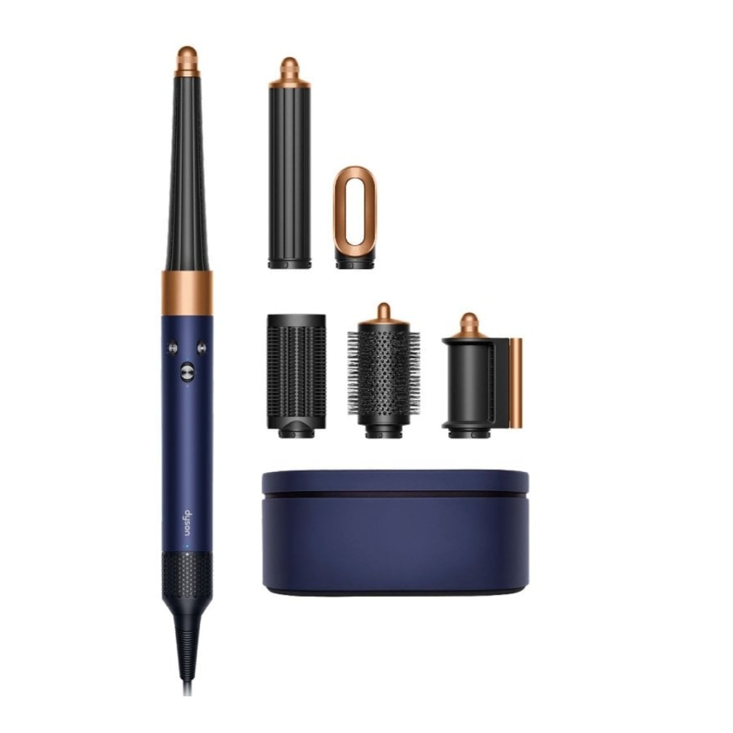 Moldeador multifunción y secador Dyson Airwrap i.d. Liso+Ondulado Azul de Prusia/Cobre