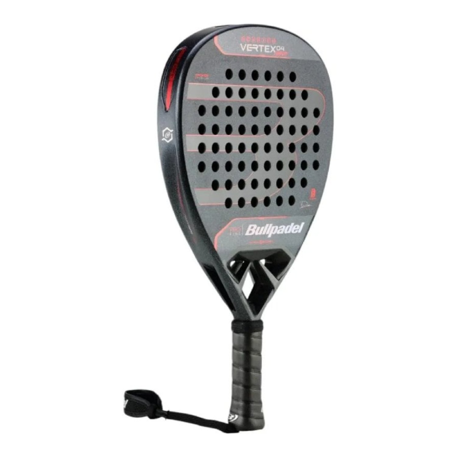 Pala de Pádel Bullpadel Vertex Comfort 04 Pro Line 2025 (Di Nenno)/ Gris