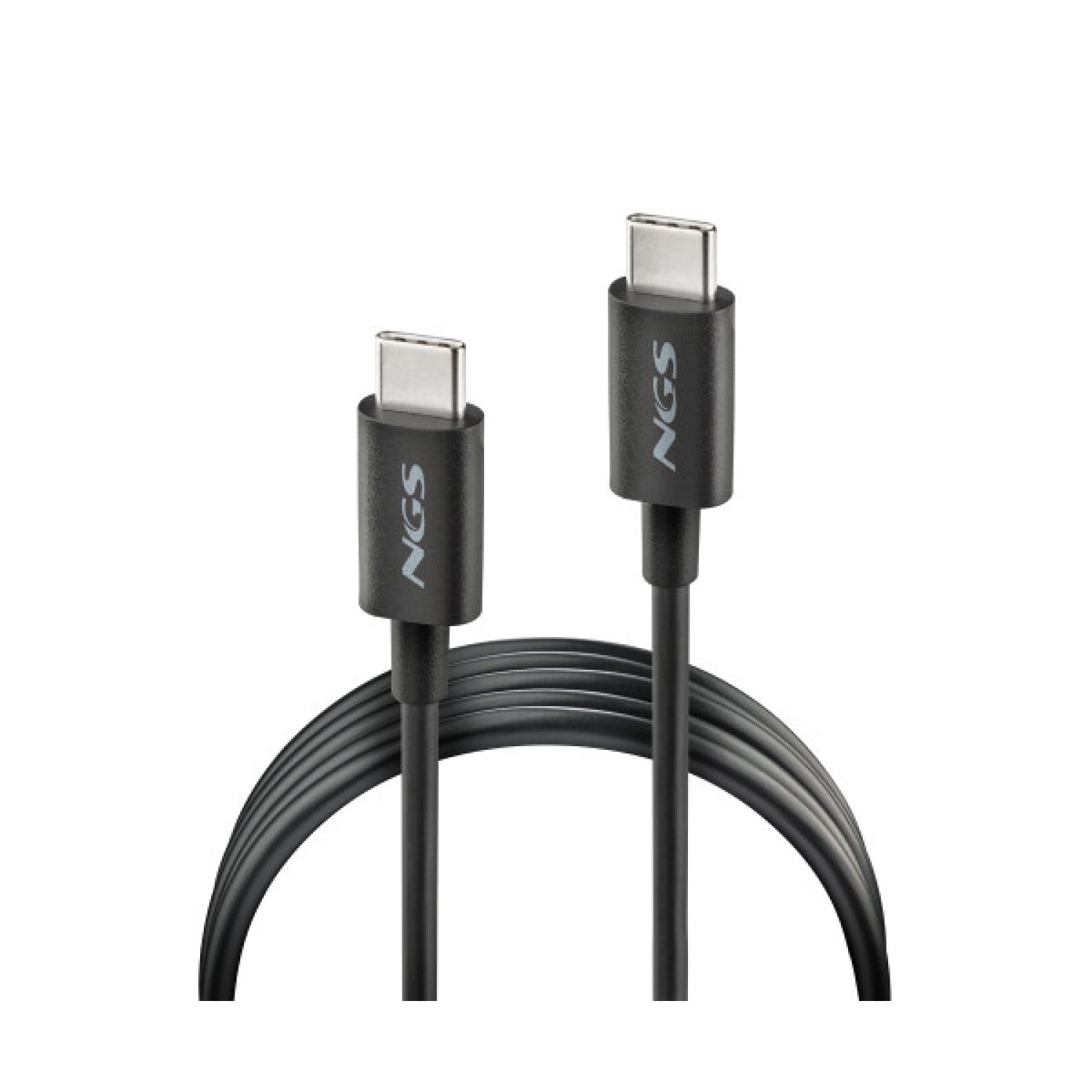 NGS ZYRO 60W-1 cable USB USB 2.0 1 m USB C 0,48 Gbit/s Negro