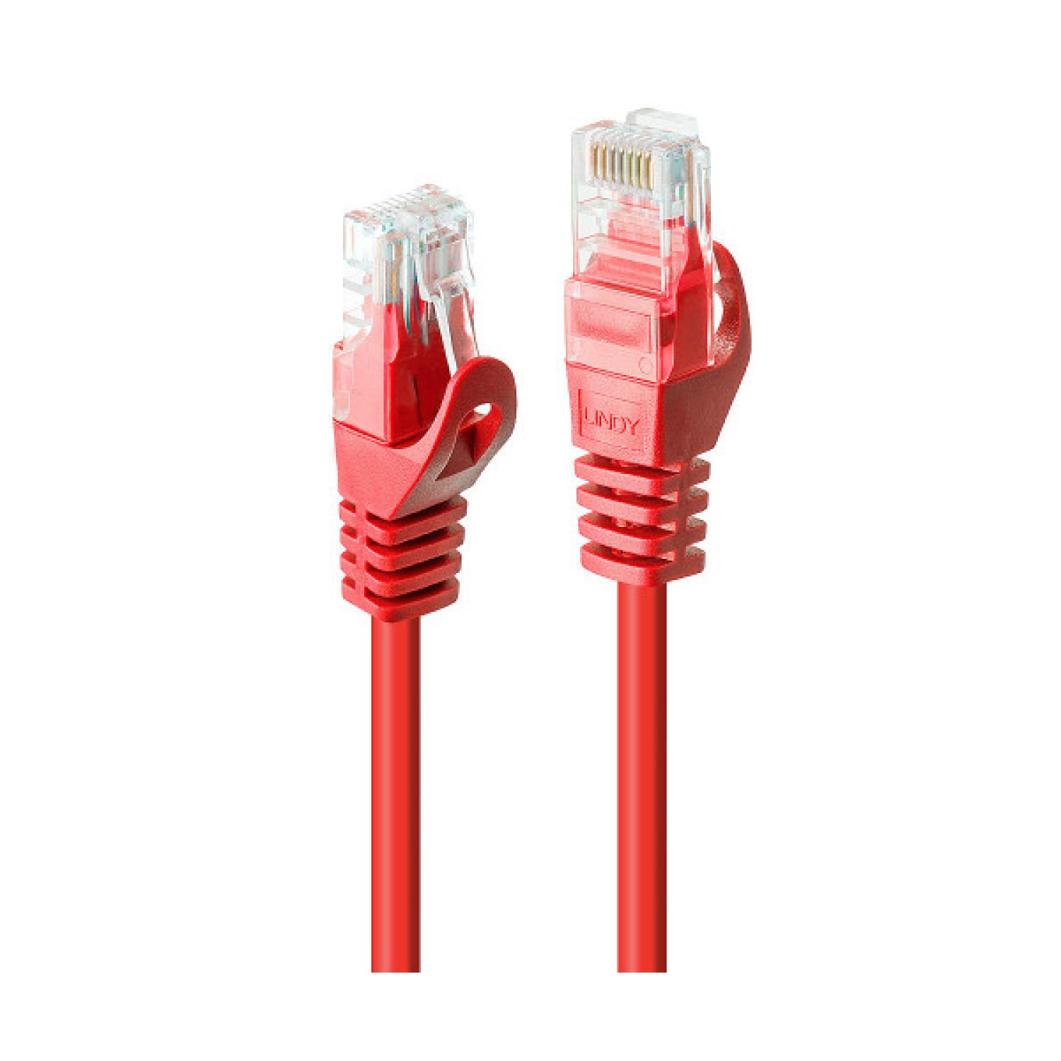Lindy 48181 cable de red Rojo 0,5 m Cat6 U/UTP (UTP)