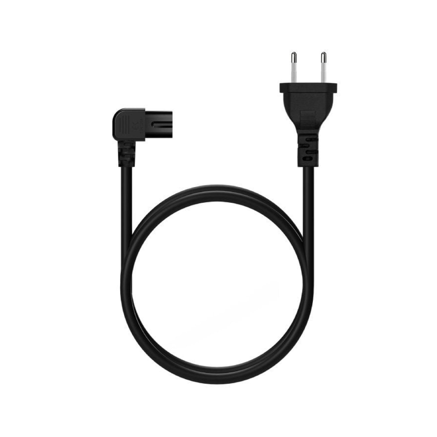 Cable Alimentación Forma 8 Aisens A132-0599/ CEE7/16 Macho - C7 Hembra/ Hasta 1500W/ 3m/ Negro